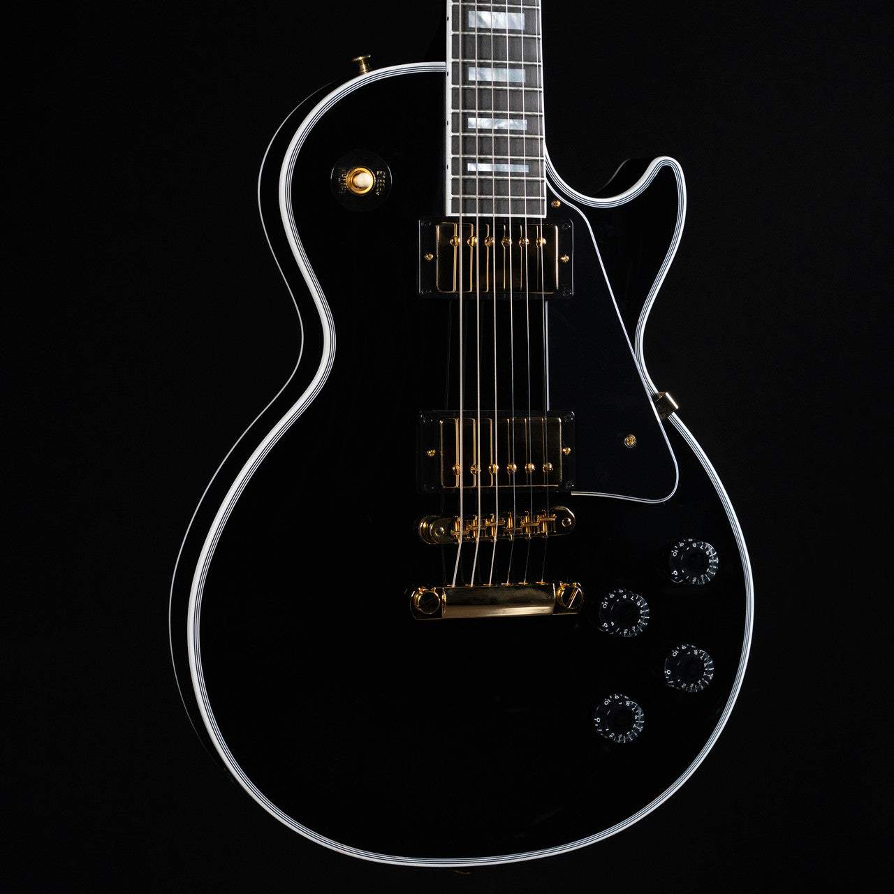 Gibson Custom Shop Les Paul Custom Electric Guitar - Ebony