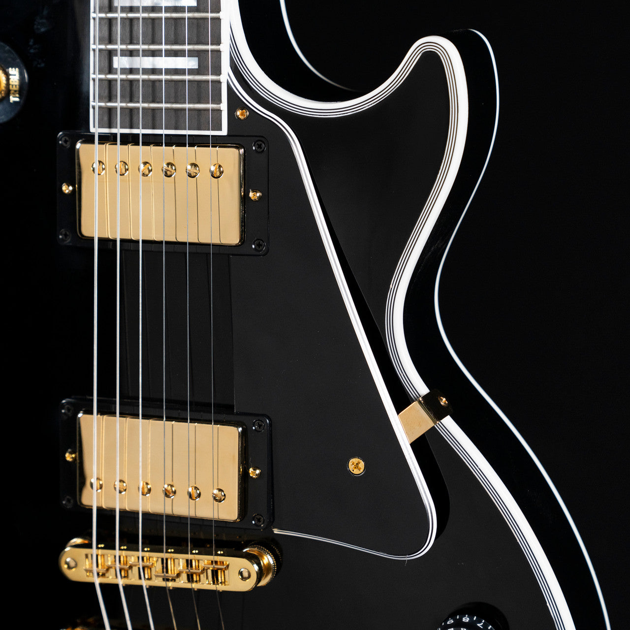 Gibson Custom Shop Les Paul Custom Electric Guitar - Ebony