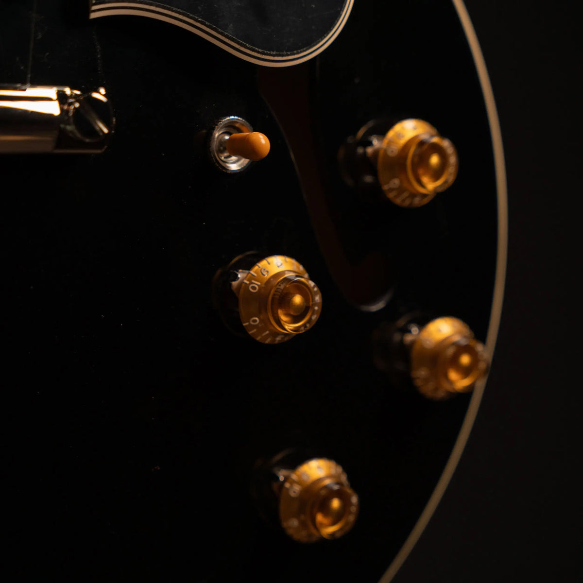 Gibson 50's ES-335 Ebony - Midwood Guitar