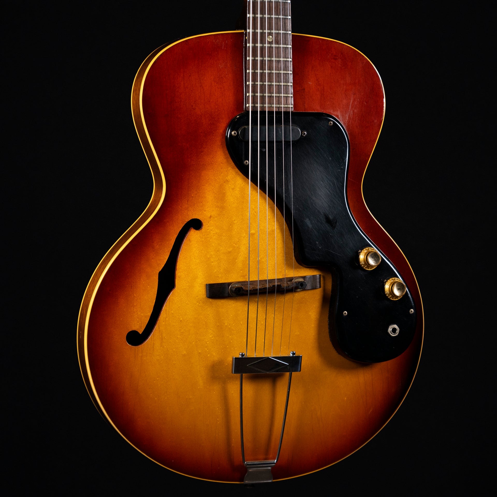 1966 Gibson 120T Electric Guitar - Sunburst - Midwood Guitar