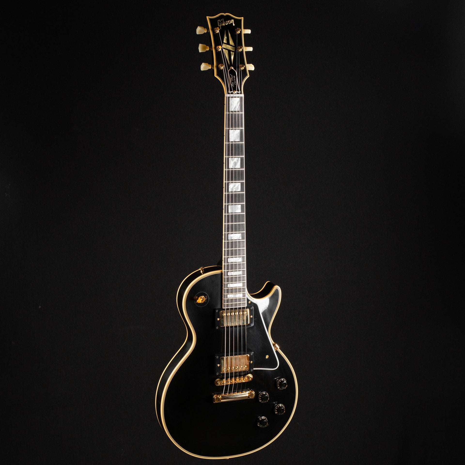 2025 Gibson Custom 1957 Les Paul Custom Reissue VOS - Ebony | Preowned