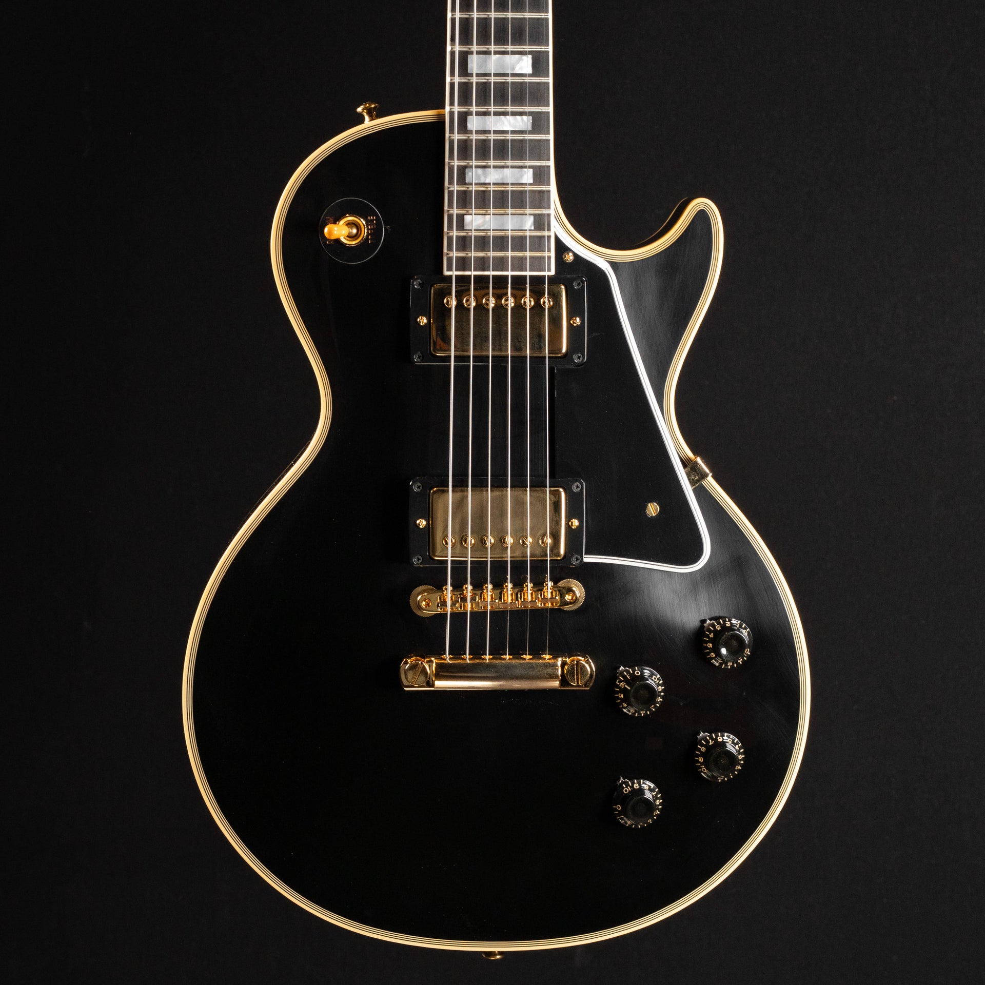 2025 Gibson Custom 1957 Les Paul Custom Reissue VOS - Ebony | Preowned