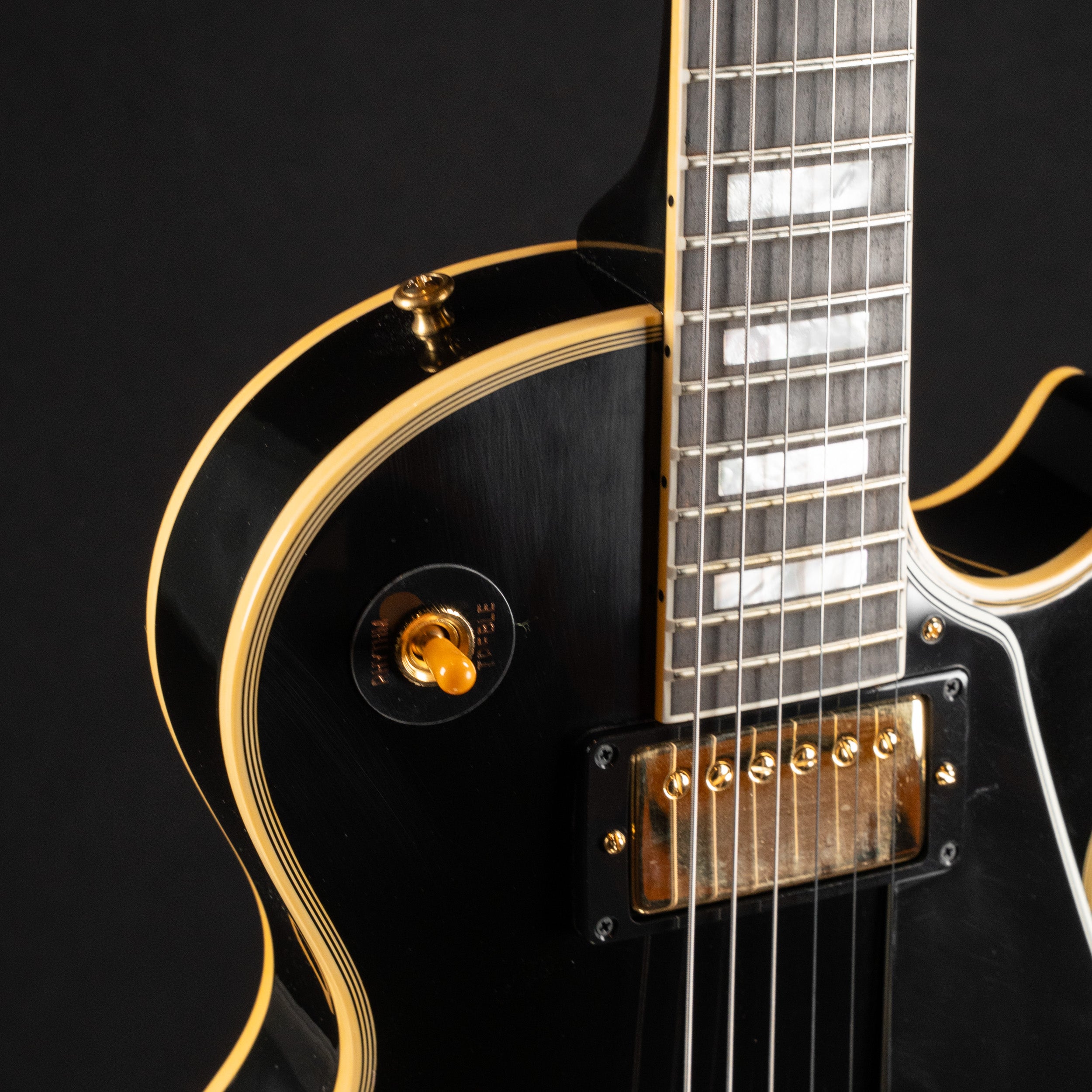 2025 Gibson Custom 1957 Les Paul Custom Reissue VOS - Ebony | Preowned