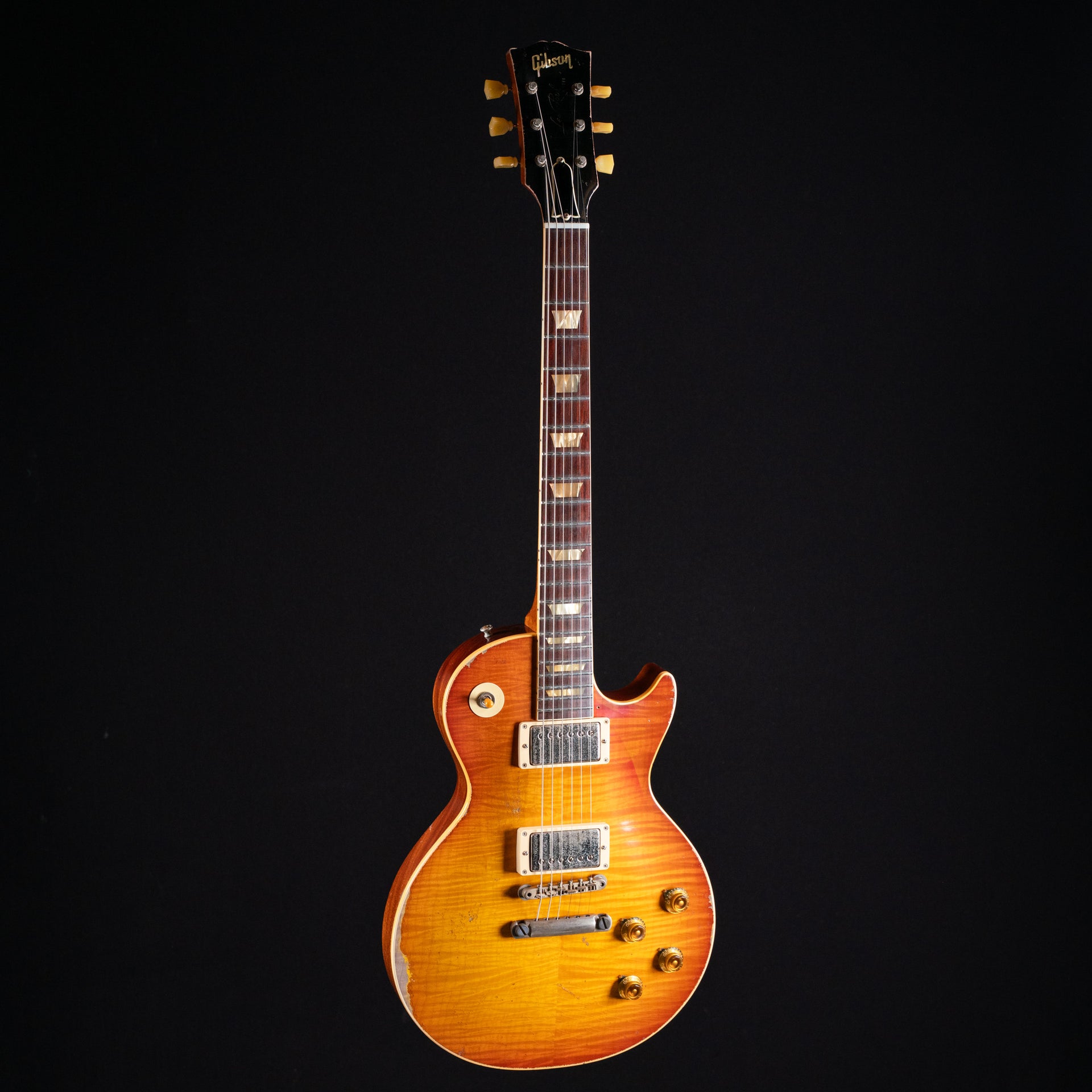 Gibson Custom LE Murphy Lab 1959 Les Paul Standard - Murphy Lab Heavy Aged - Molten Amber Burst - Midwood Guitar