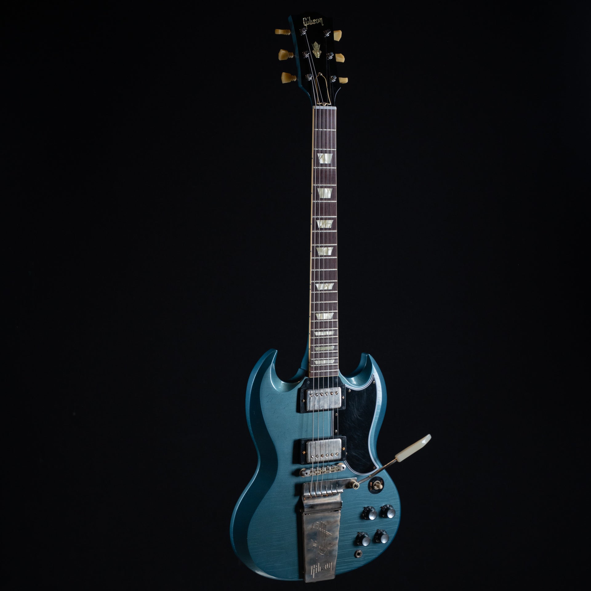 Gibson Murphy Lab 1964 SG Standard w/ Maestro Vibrola Ultra Light Aged - Pelham Blue