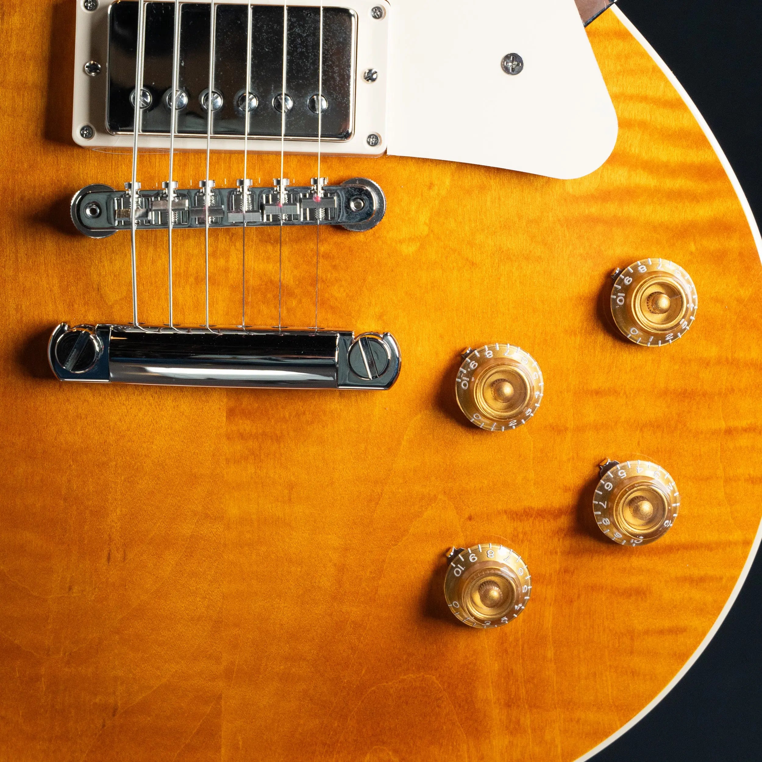 Gibson Les Paul Standard 50s Figured Top - Custom Color Honey Amber Gibson