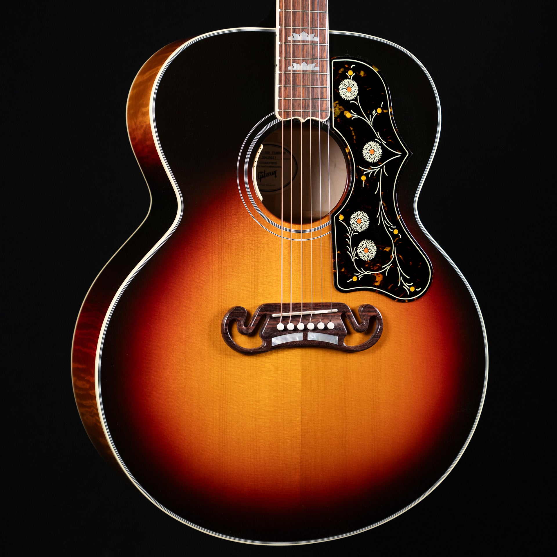 Gibson Acoustic SJ-200 Standard Acoustic-Electric Guitar - Tri-Burst