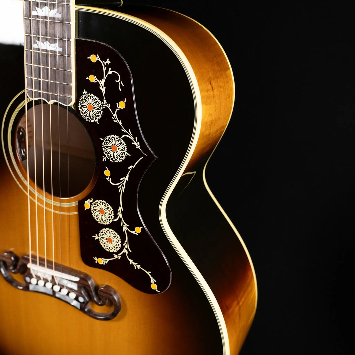 Gibson SJ-200 Original Acoustic/Electric Guitar – Vintage Sunburst - Midwood Guitar