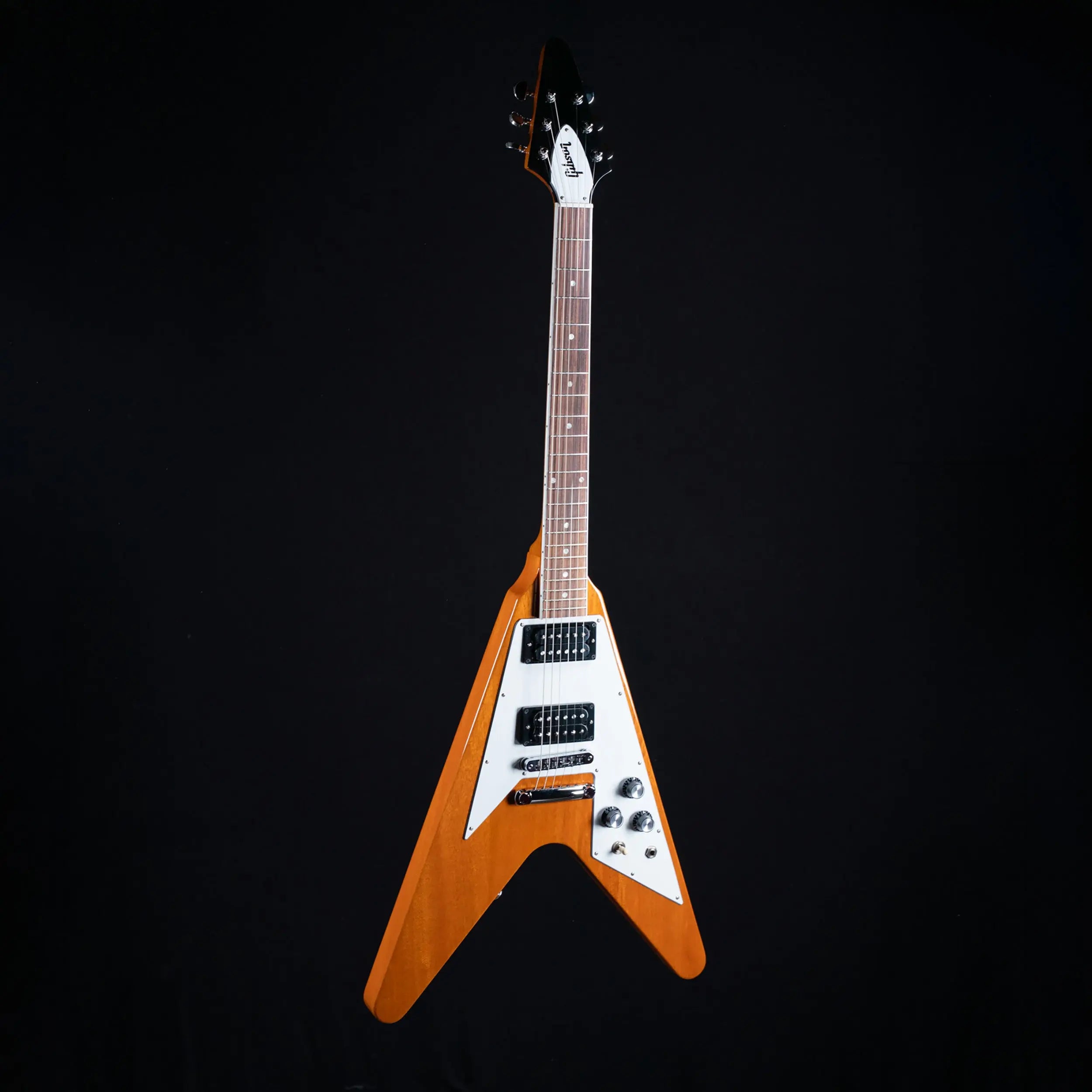 Gibson 70's Flying V Electric Guitar - Antique Natural
