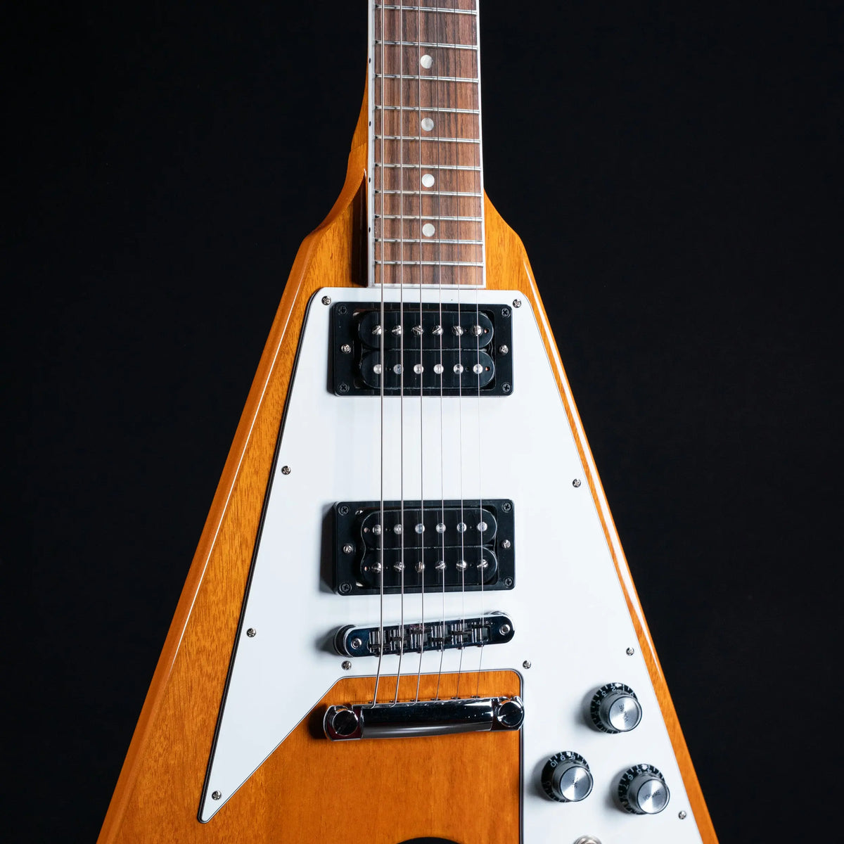 Gibson 70's Flying V Electric Guitar - Antique Natural Gibson