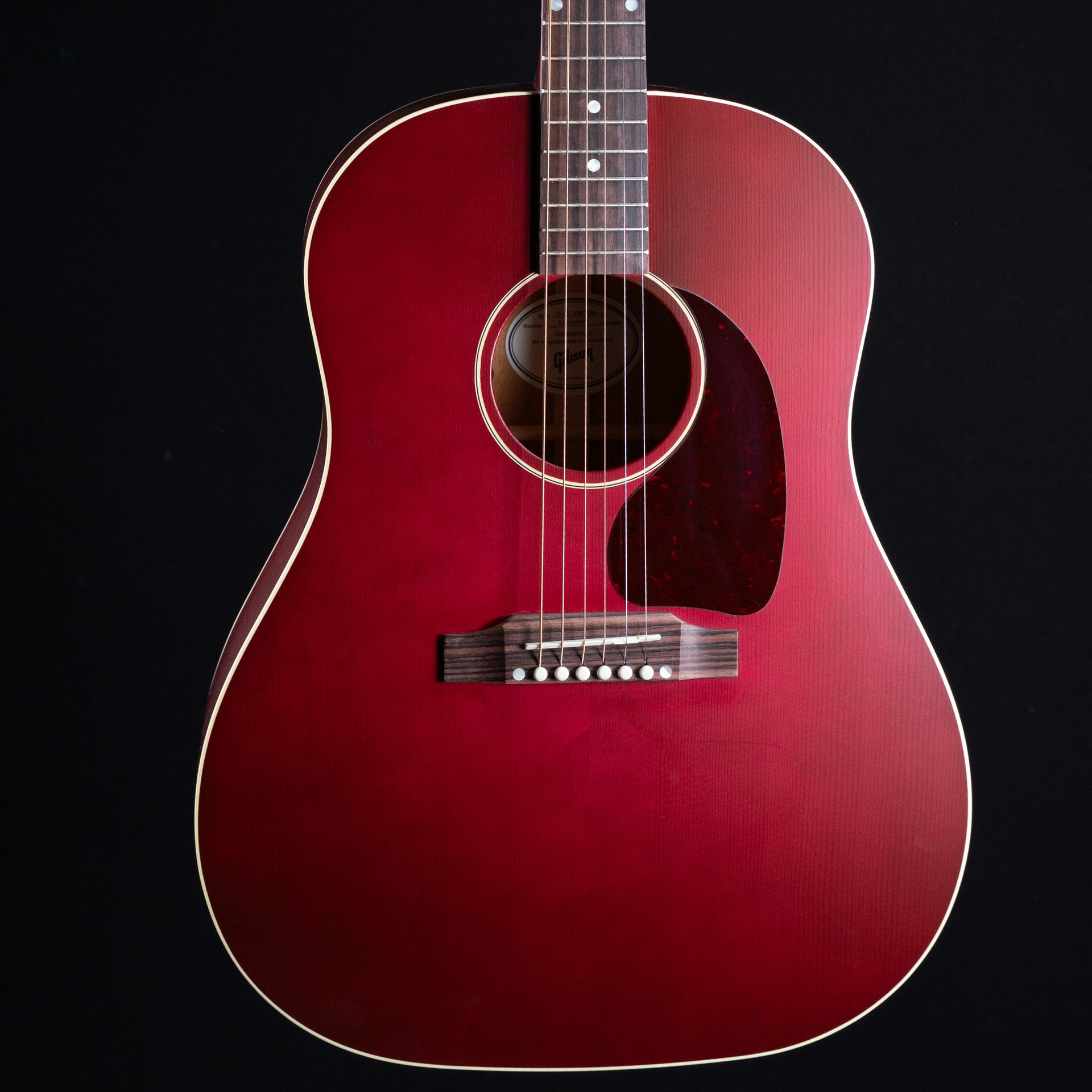 Gibson J-45 Special Acoustic Guitar - Satin Wine Red