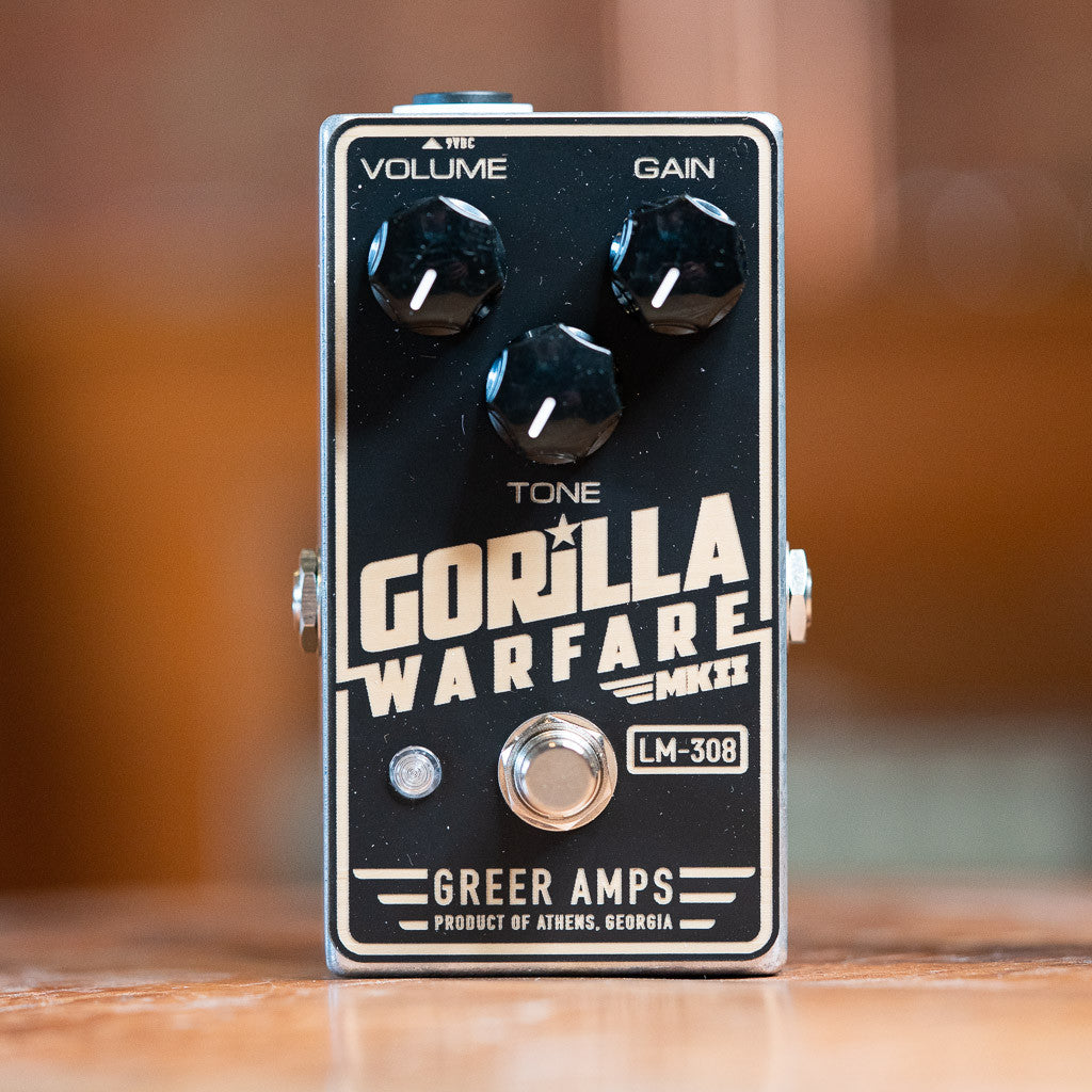 Greer Gorilla Warfare MKII LM-308 Distortion Pedal