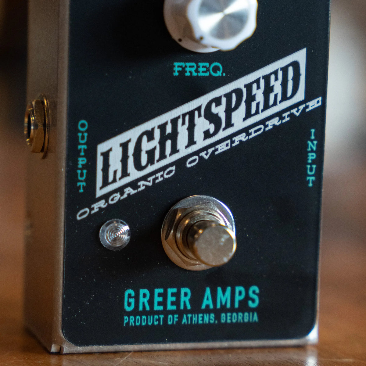 Greer Lightspeed Organic Overdrive Pedal - Reverse Daphne - Midwood Guitar