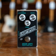 Greer Lightspeed Organic Overdrive Pedal - Reverse Daphne - Midwood Guitar