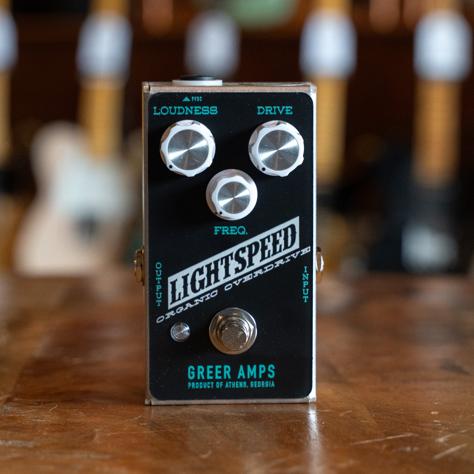 Greer Lightspeed Organic Overdrive Pedal - Reverse Daphne