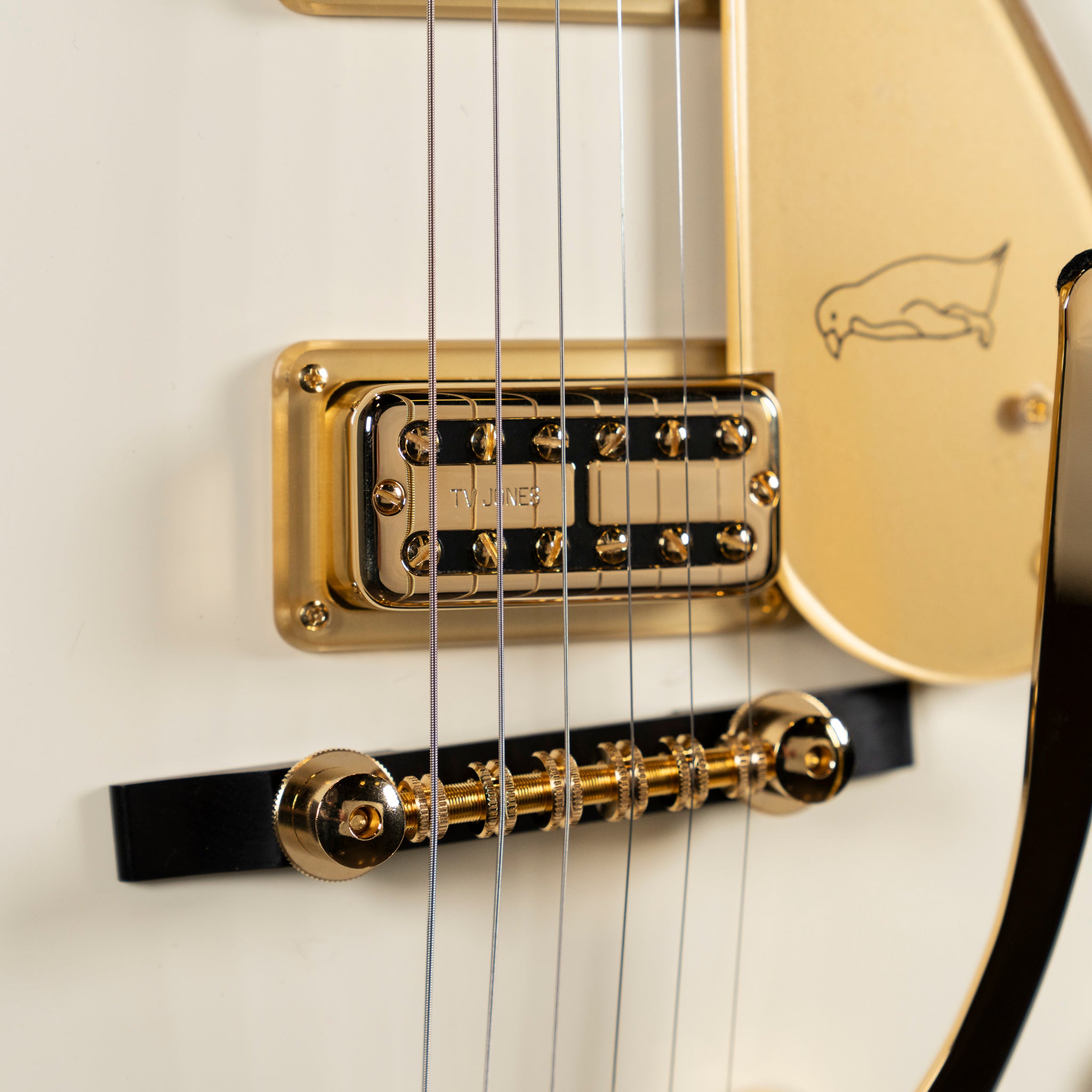 Gretsch G6134T-58 Vintage Select Edition '58 Penguin - Vintage White - Midwood Guitar