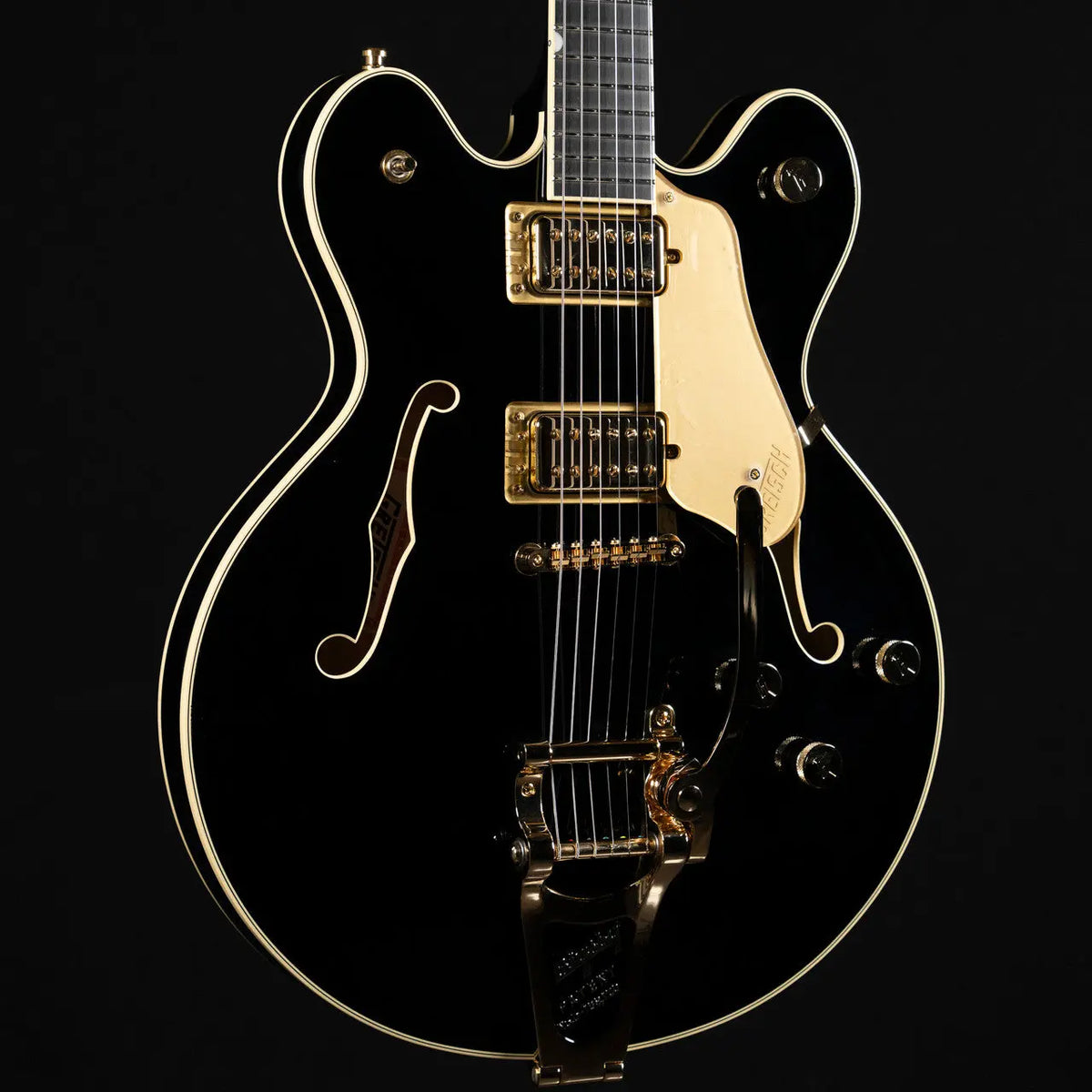 Gretsch Pro Broadkaster LX Semi-Hollow Electric Guitar – Black Gretsch