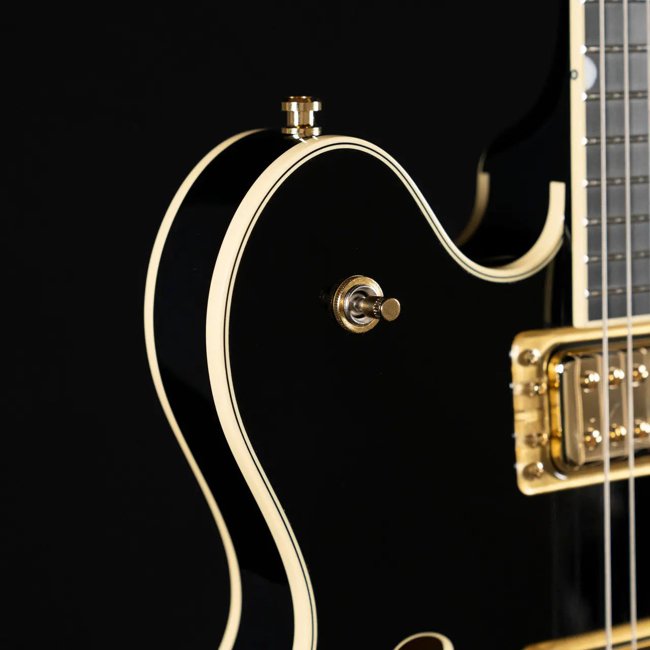 Gretsch Pro Broadkaster LX Semi-Hollow Electric Guitar – Black Gretsch
