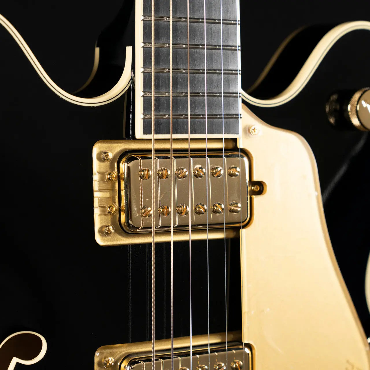 Gretsch Pro Broadkaster LX Semi-Hollow Electric Guitar – Black Gretsch
