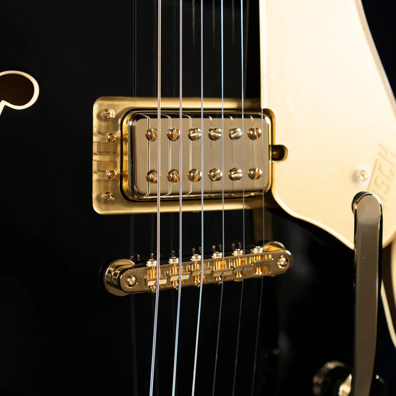 Gretsch Pro Broadkaster LX Semi-Hollow Electric Guitar – Black Gretsch
