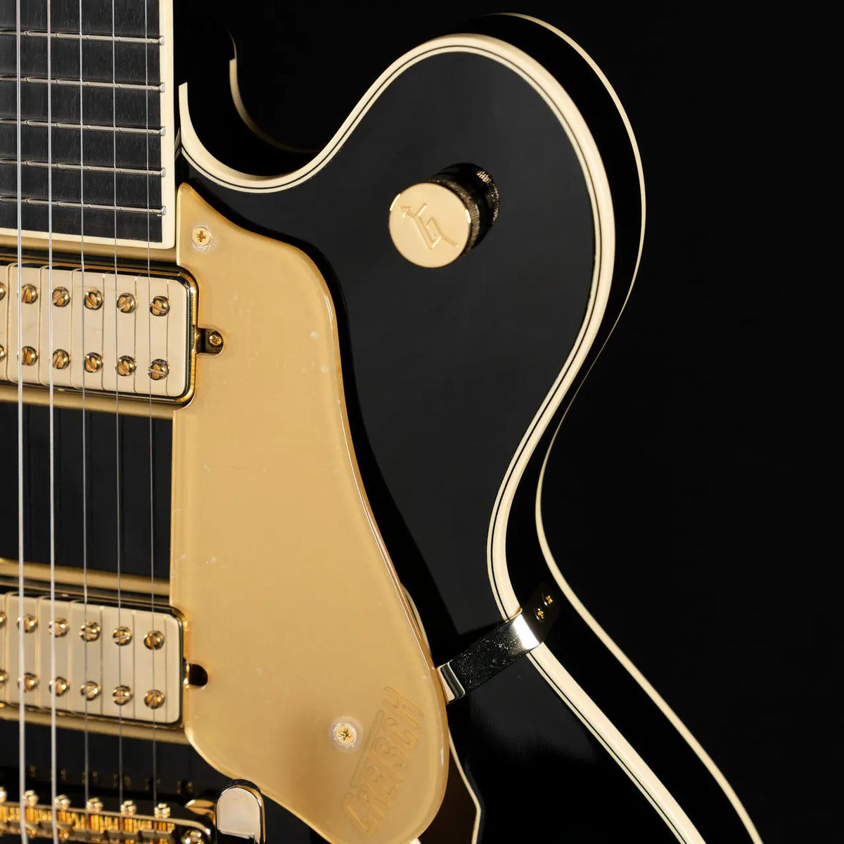 Gretsch Pro Broadkaster LX Semi-Hollow Electric Guitar – Black Gretsch