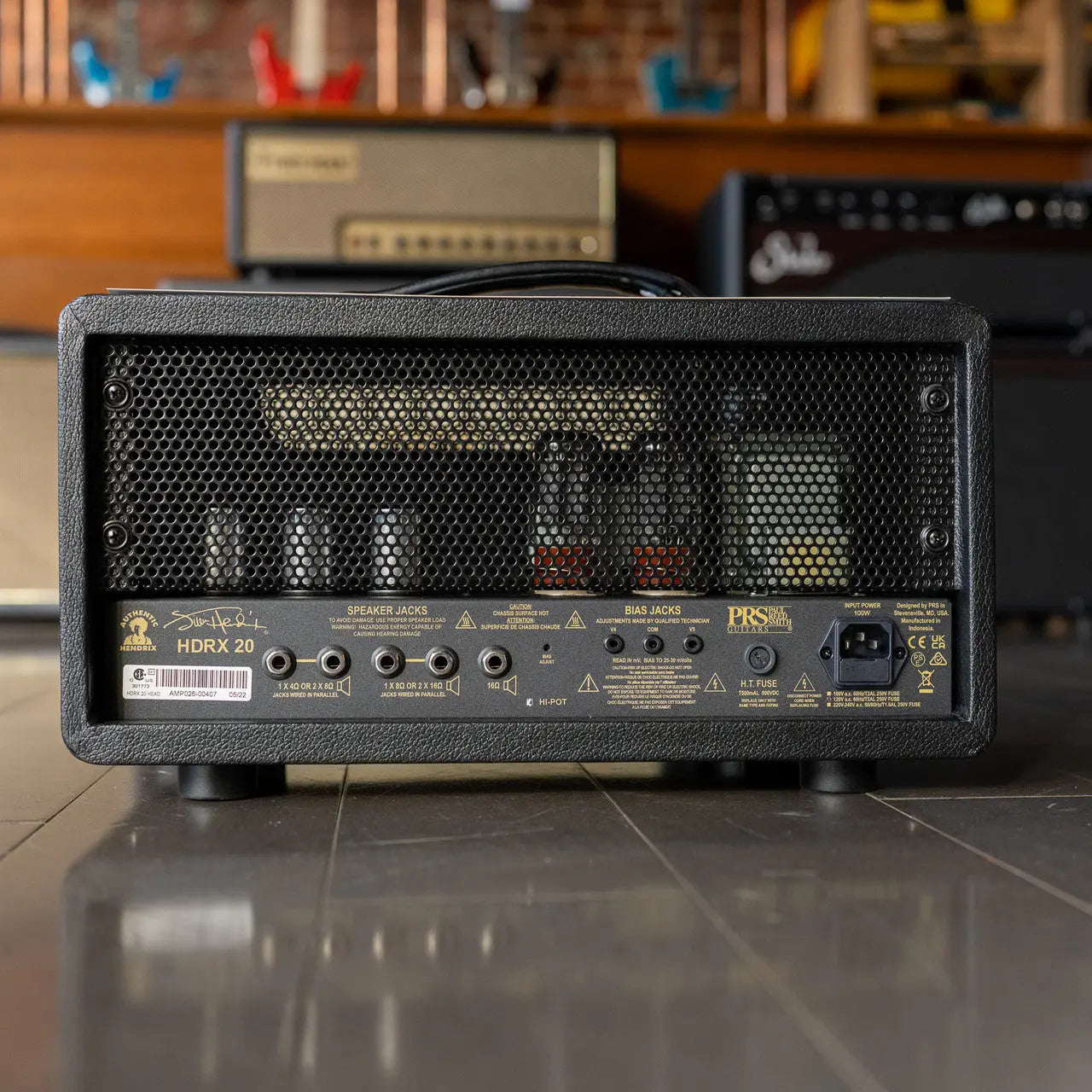 PRS HDRX 20 - 20-watt Tube Head PRS Guitars