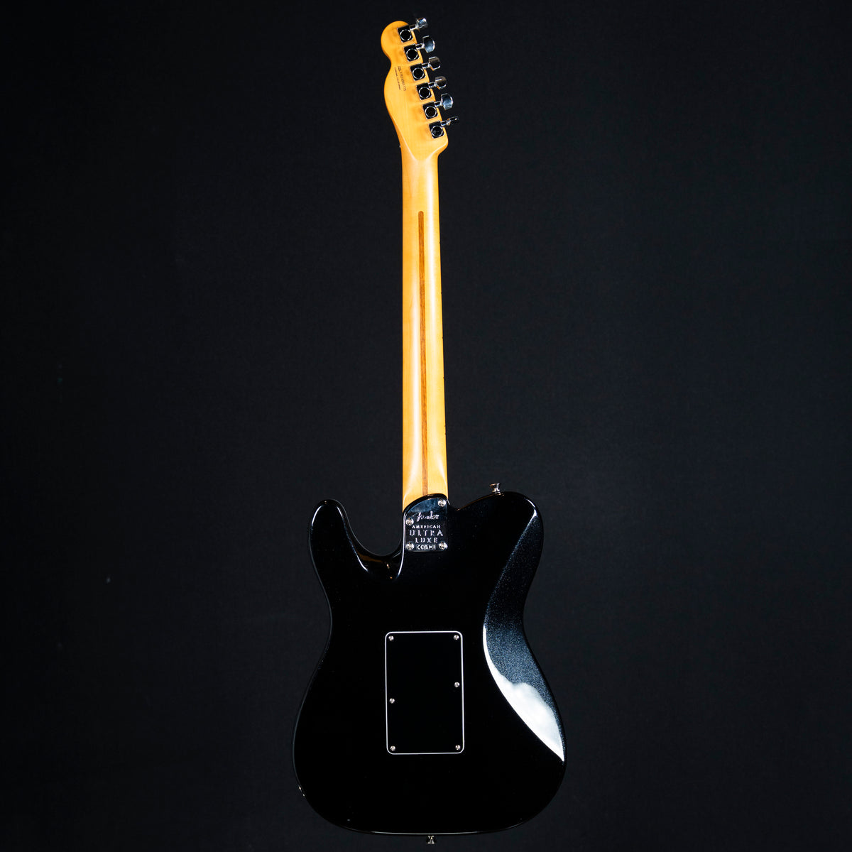 2025 Fender American Ultra Luxe Tele Floyd Rose HH - Mystic Black | Preowned