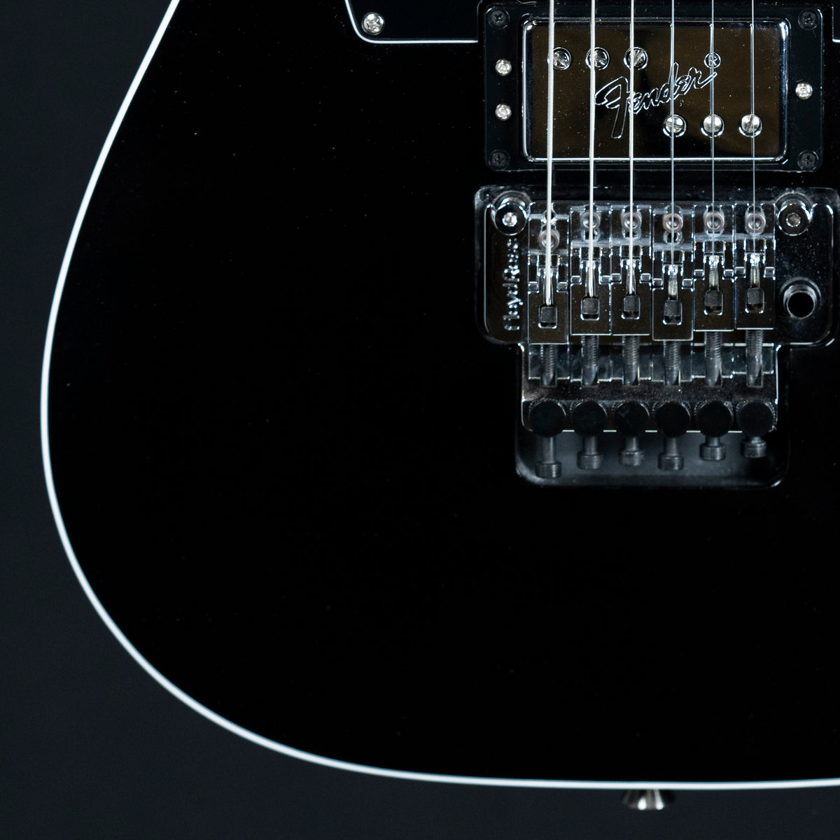 2025 Fender American Ultra Luxe Tele Floyd Rose HH - Mystic Black | Preowned