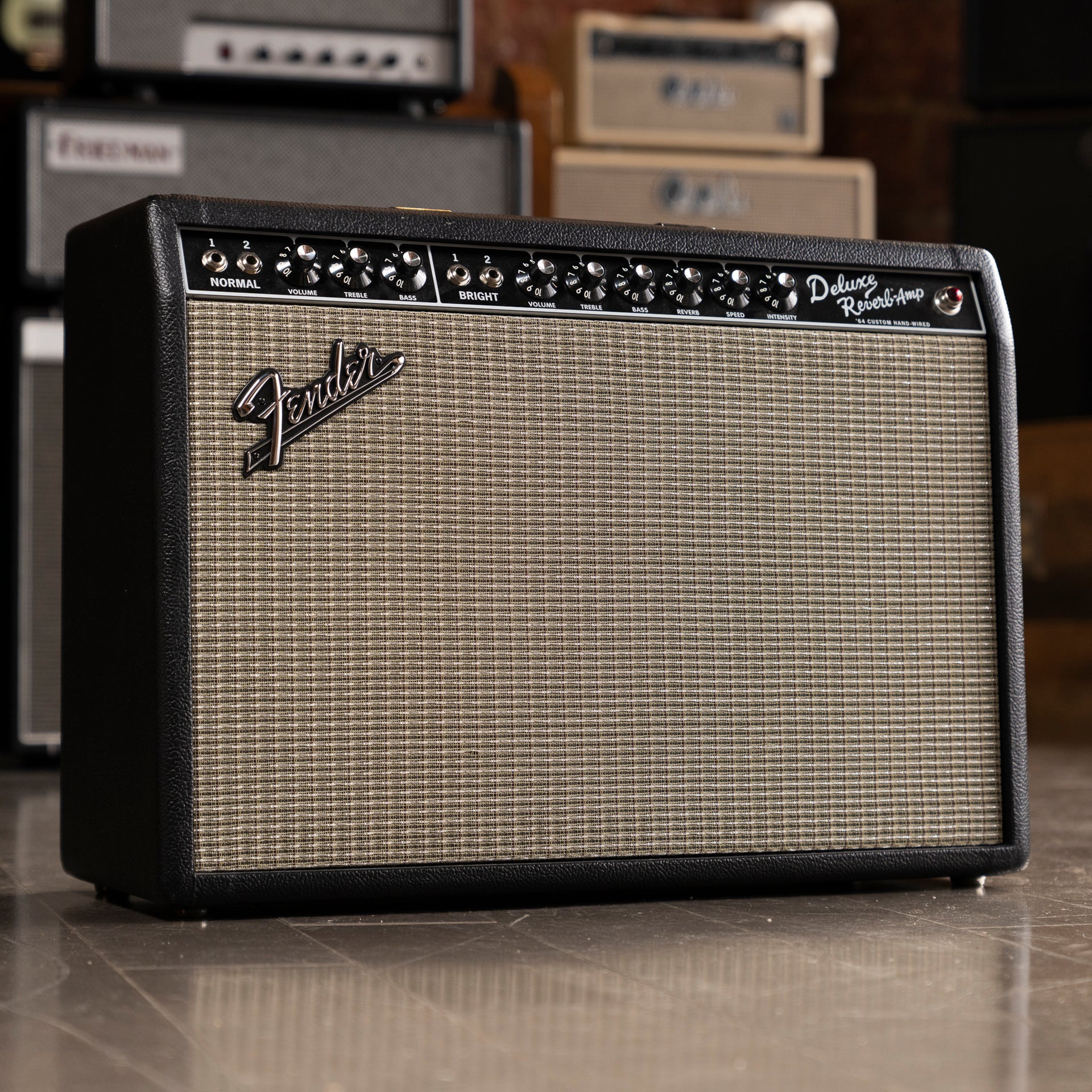 2024 Fender ’64 Handwired Deluxe Reverb 1X12 Combo Amplifier - Midwood Guitar