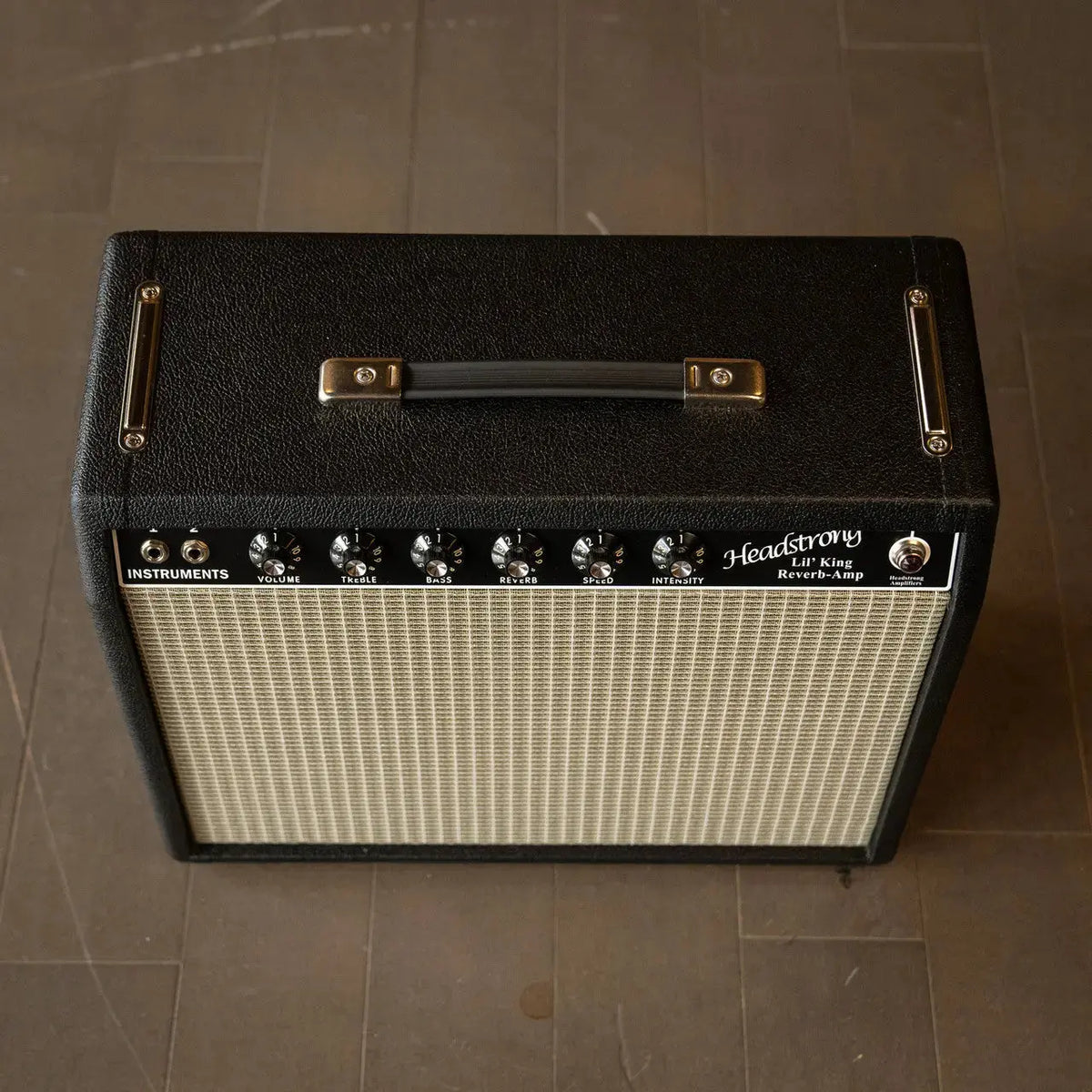 Headstrong Lil' King Reverb 1x12 Combo - Black w/ Aged Cloth Headstrong Amps