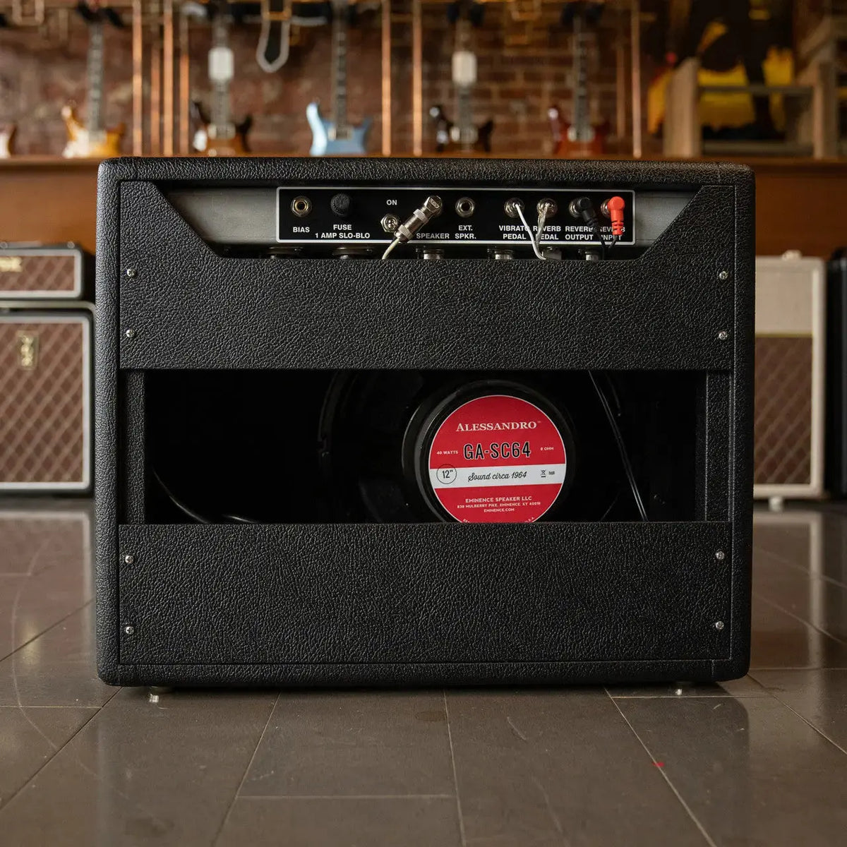 Headstrong Lil' King Reverb 1x12 Combo - Black w/ Aged Cloth Headstrong Amps