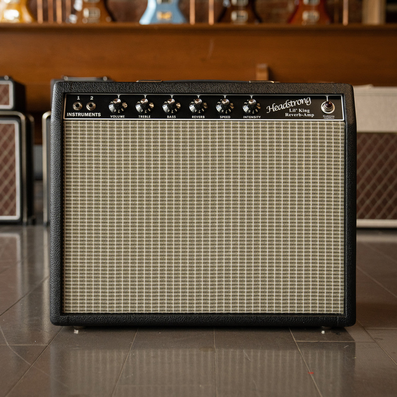 Headstrong Lil' King Reverb 1x12 Combo - Black w/ Aged Cloth