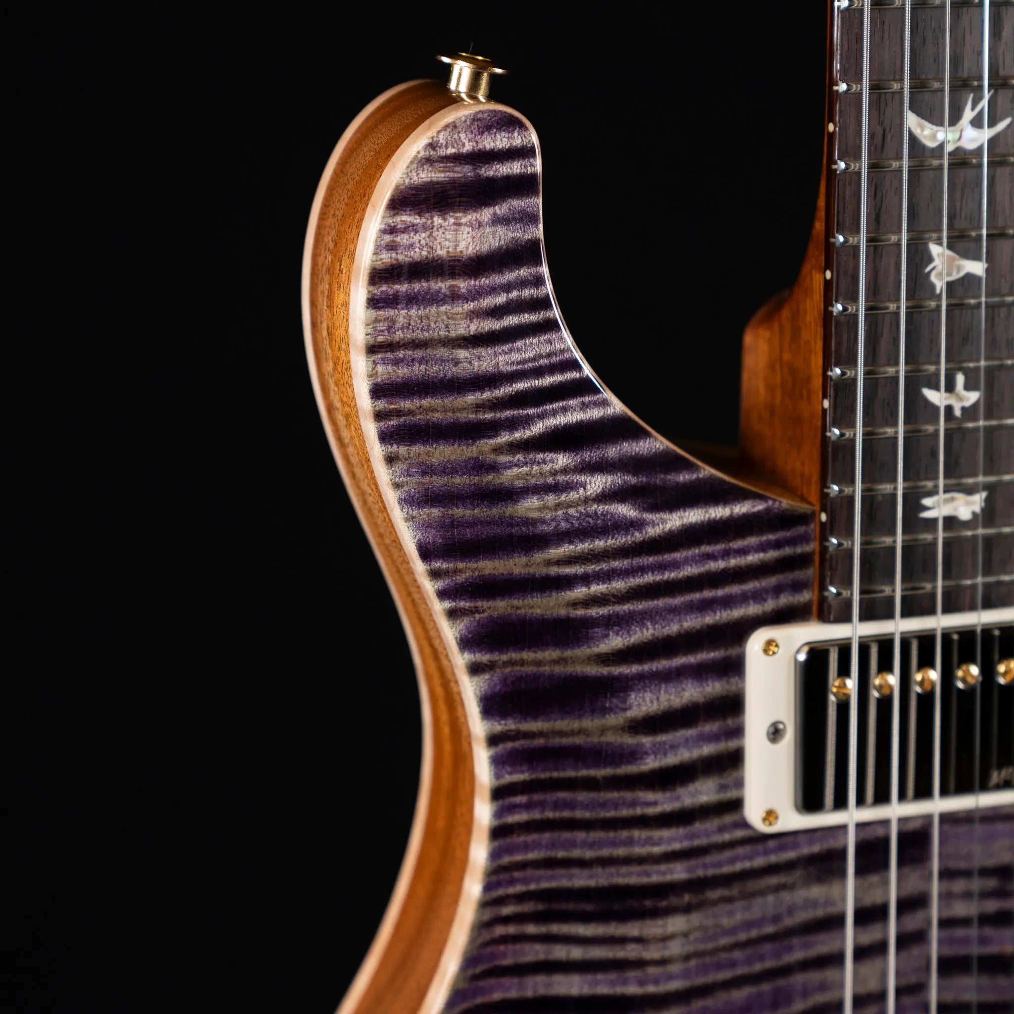 PRS Hollowbody II Piezo 10-Top Electric Guitar - Aurora Borealis - Midwood Guitar