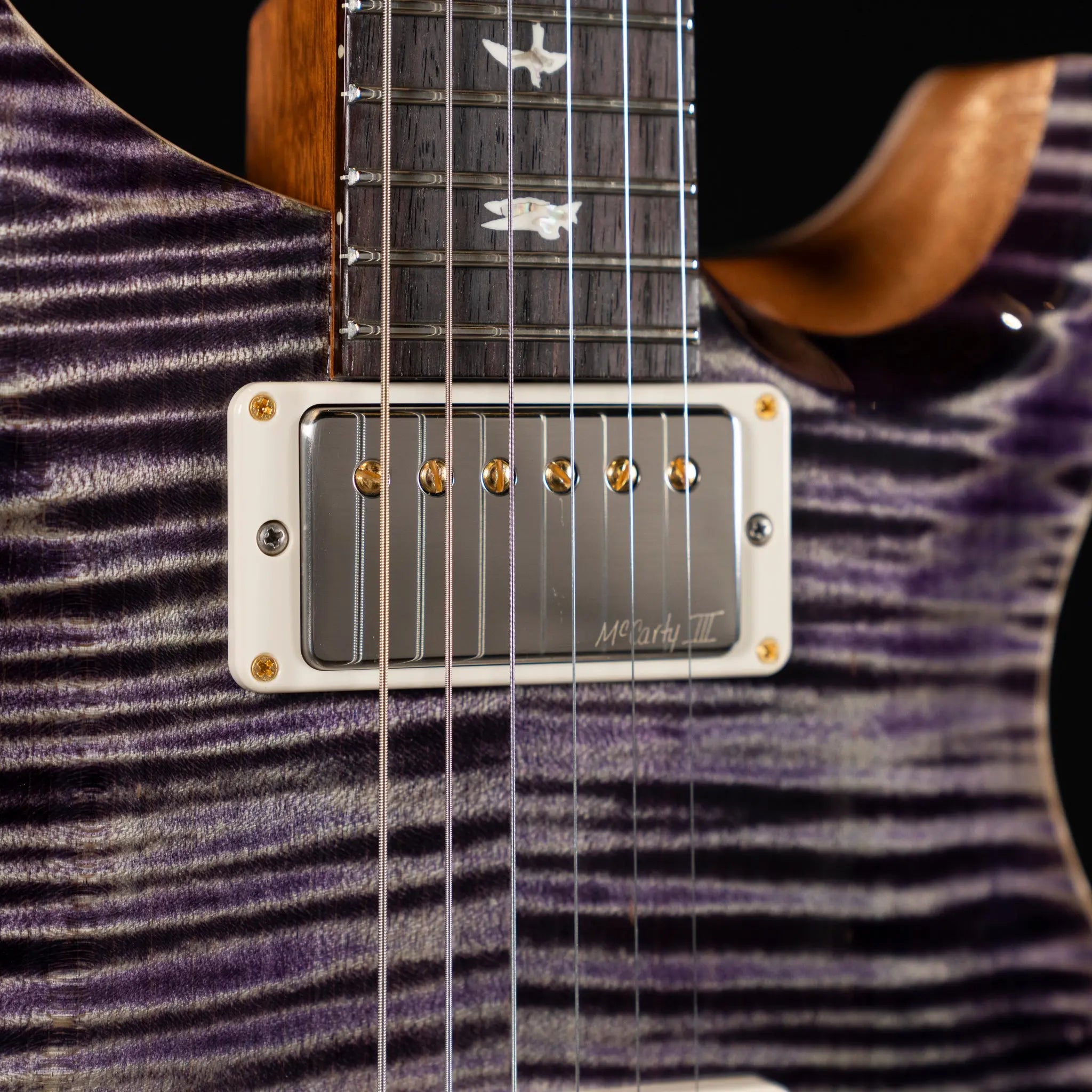 PRS Hollowbody II Piezo 10-Top Electric Guitar - Aurora Borealis - Midwood Guitar