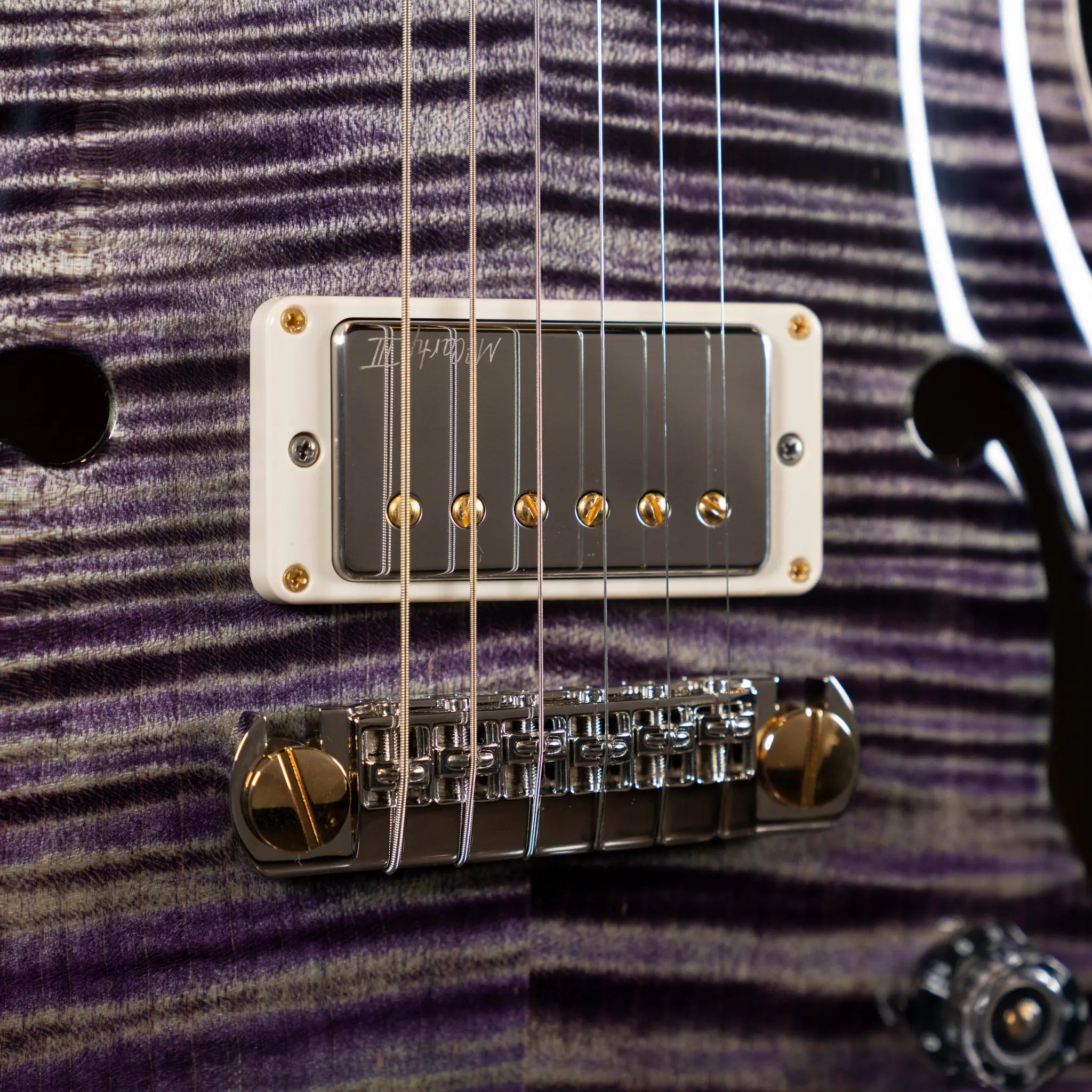 PRS Hollowbody II Piezo 10-Top Electric Guitar - Aurora Borealis - Midwood Guitar