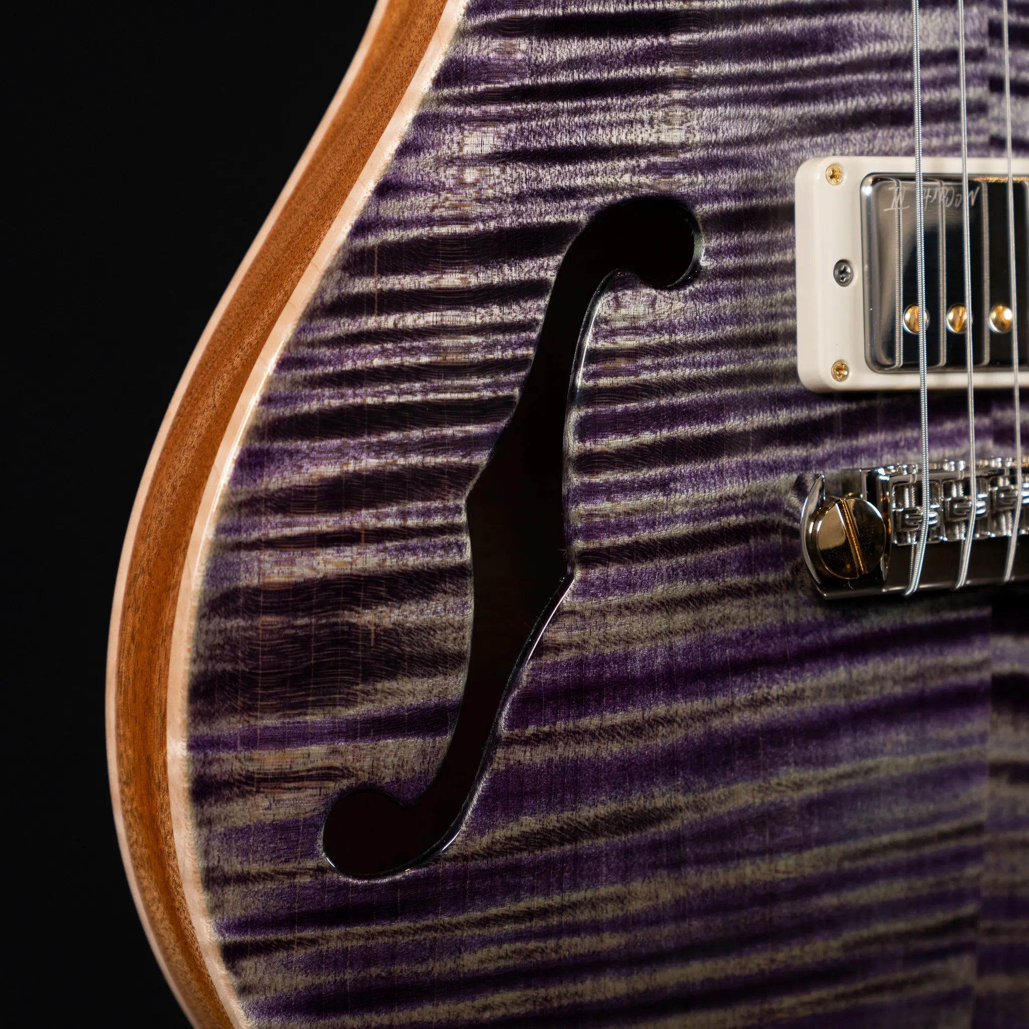 PRS Hollowbody II Piezo 10-Top Electric Guitar - Aurora Borealis - Midwood Guitar