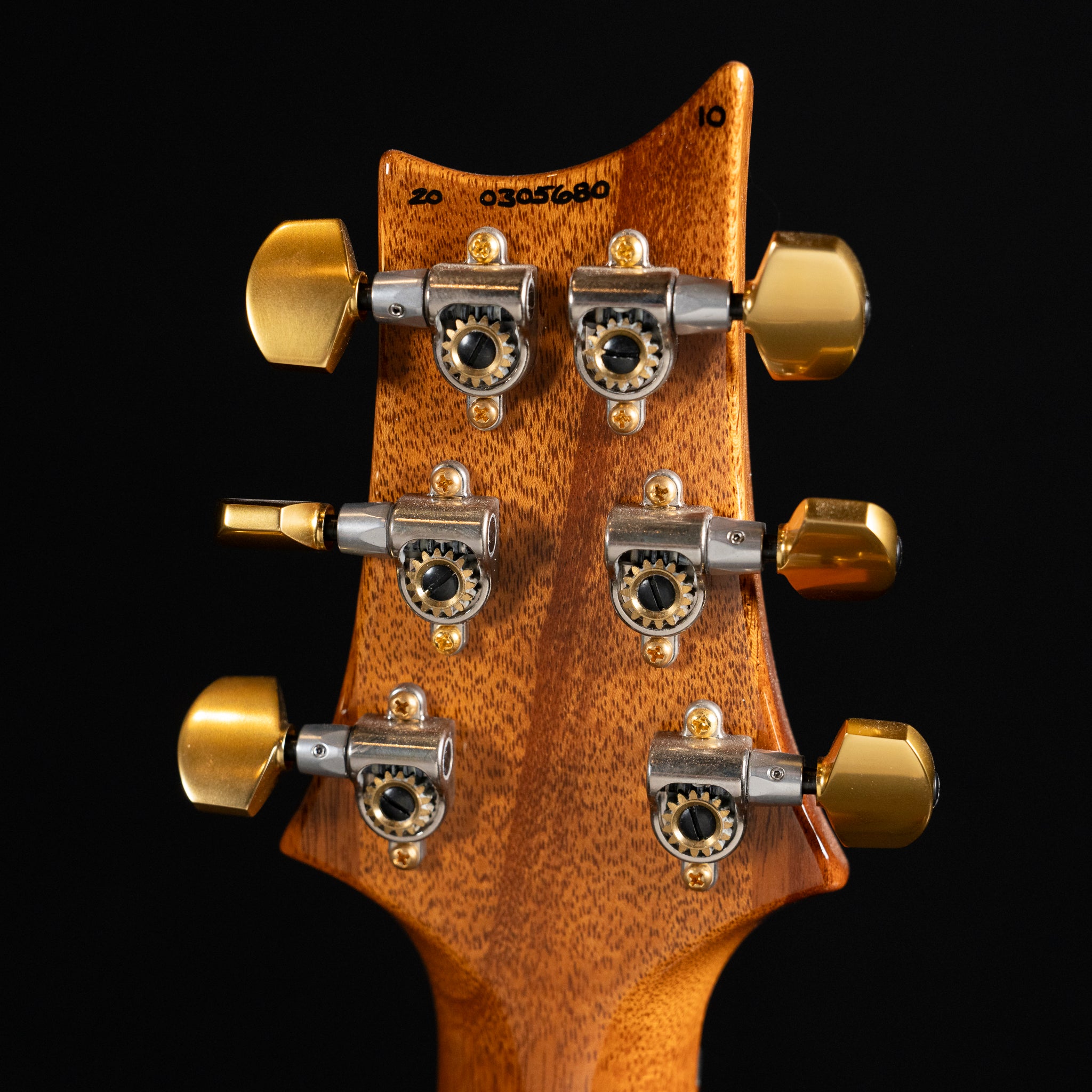 2020 PRS Hollowbody II Piezo 10-Top - Yellow Tiger - Midwood Guitar