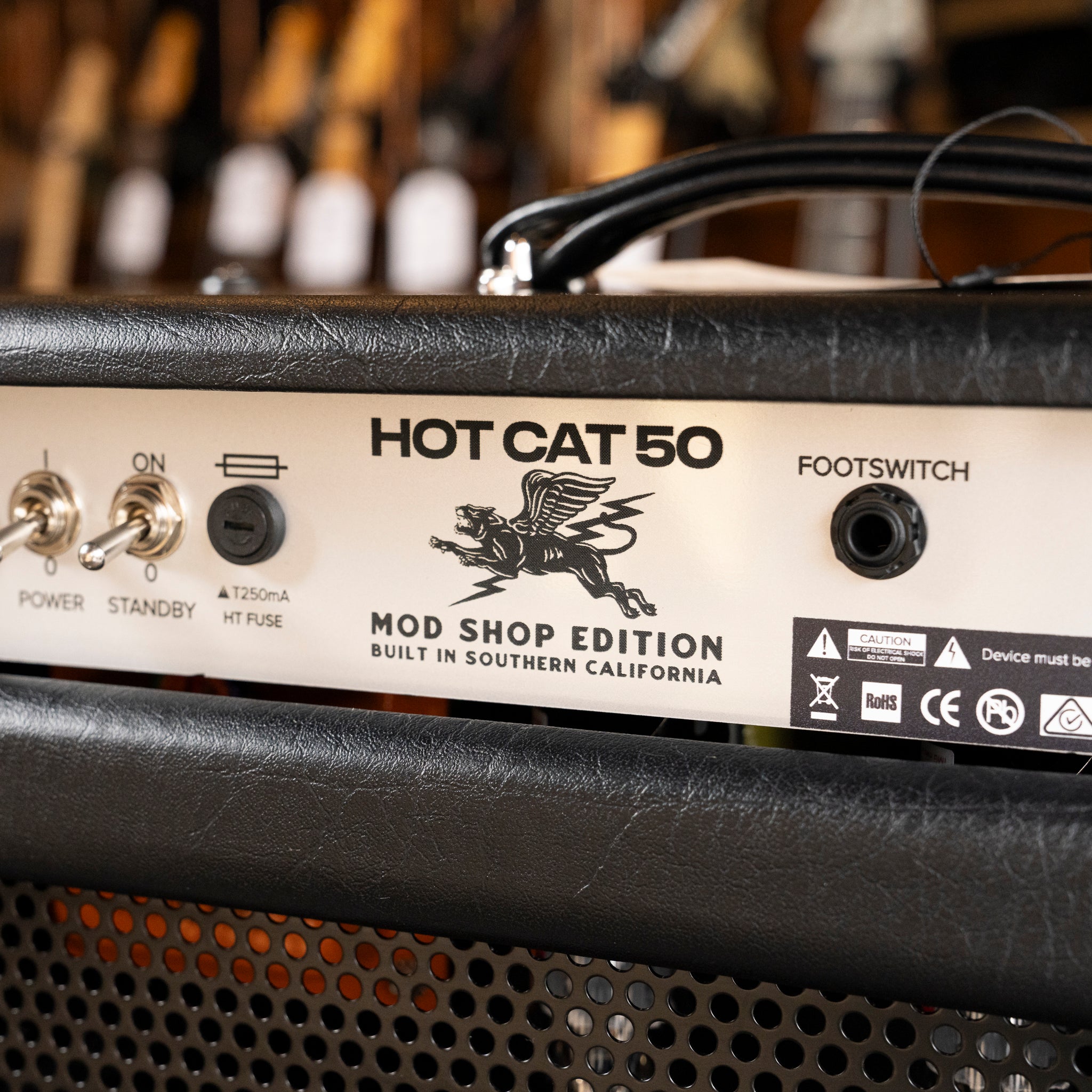 Bad Cat Mod Shop Hot Cat 50 Tube Amplifier Head - Midwood Guitar