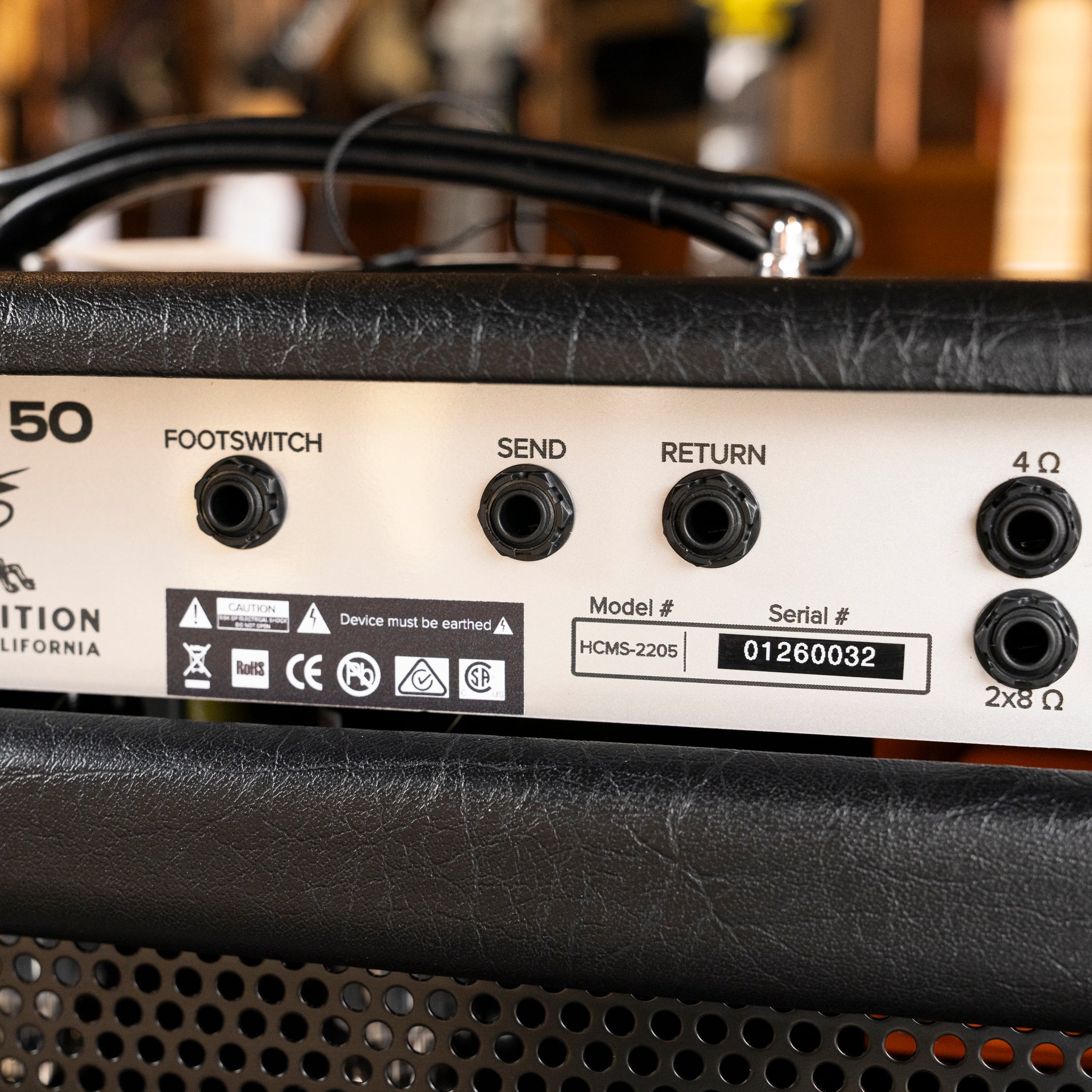 Bad Cat Mod Shop Hot Cat 50 Tube Amplifier Head - Midwood Guitar