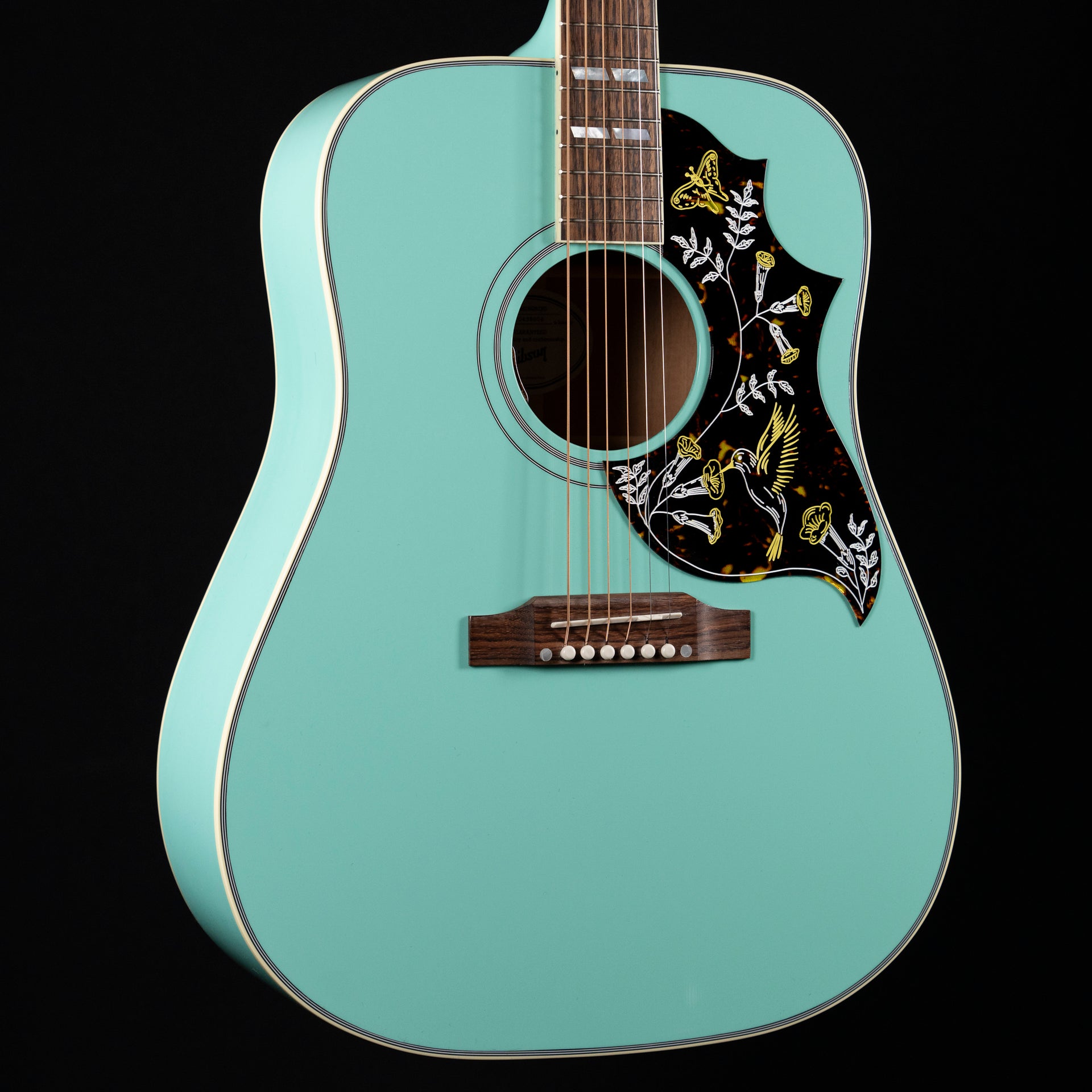 Gibson Hummingbird Standard Acoustic/Electric Guitar – Southwestern Turquoise