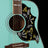 Gibson Hummingbird Standard Acoustic/Electric Guitar – Southwestern Turquoise Gibson