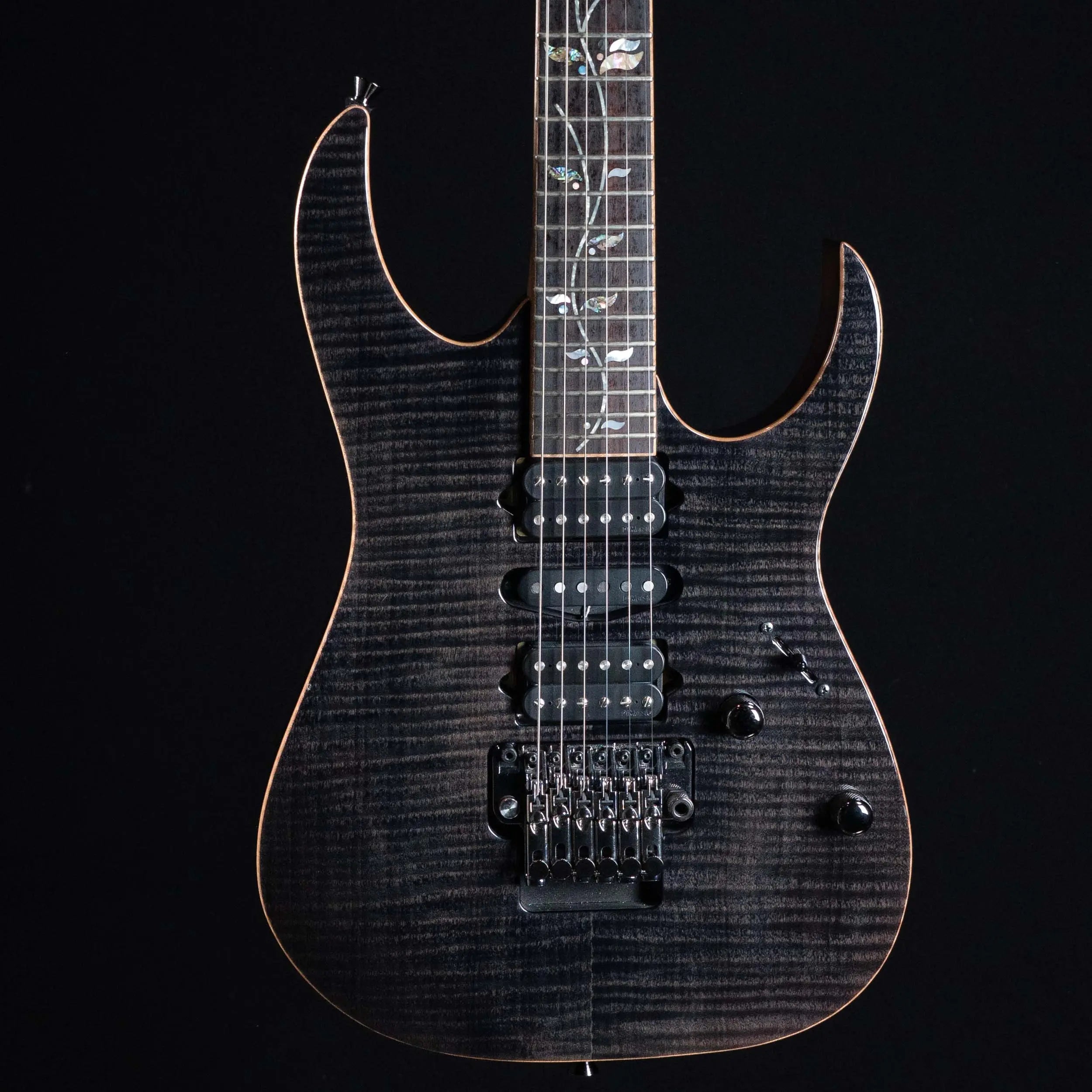 2011 Ibanez Limited Edition JCRG2011ZBOP Electric Guitar - Black Opal - 1 of 9 Ibanez
