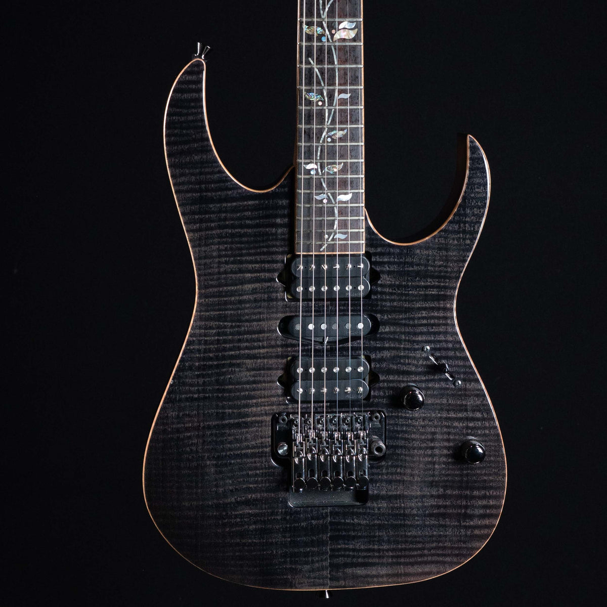 2011 Ibanez Limited Edition JCRG2011ZBOP Electric Guitar - Black Opal - 1 of 9