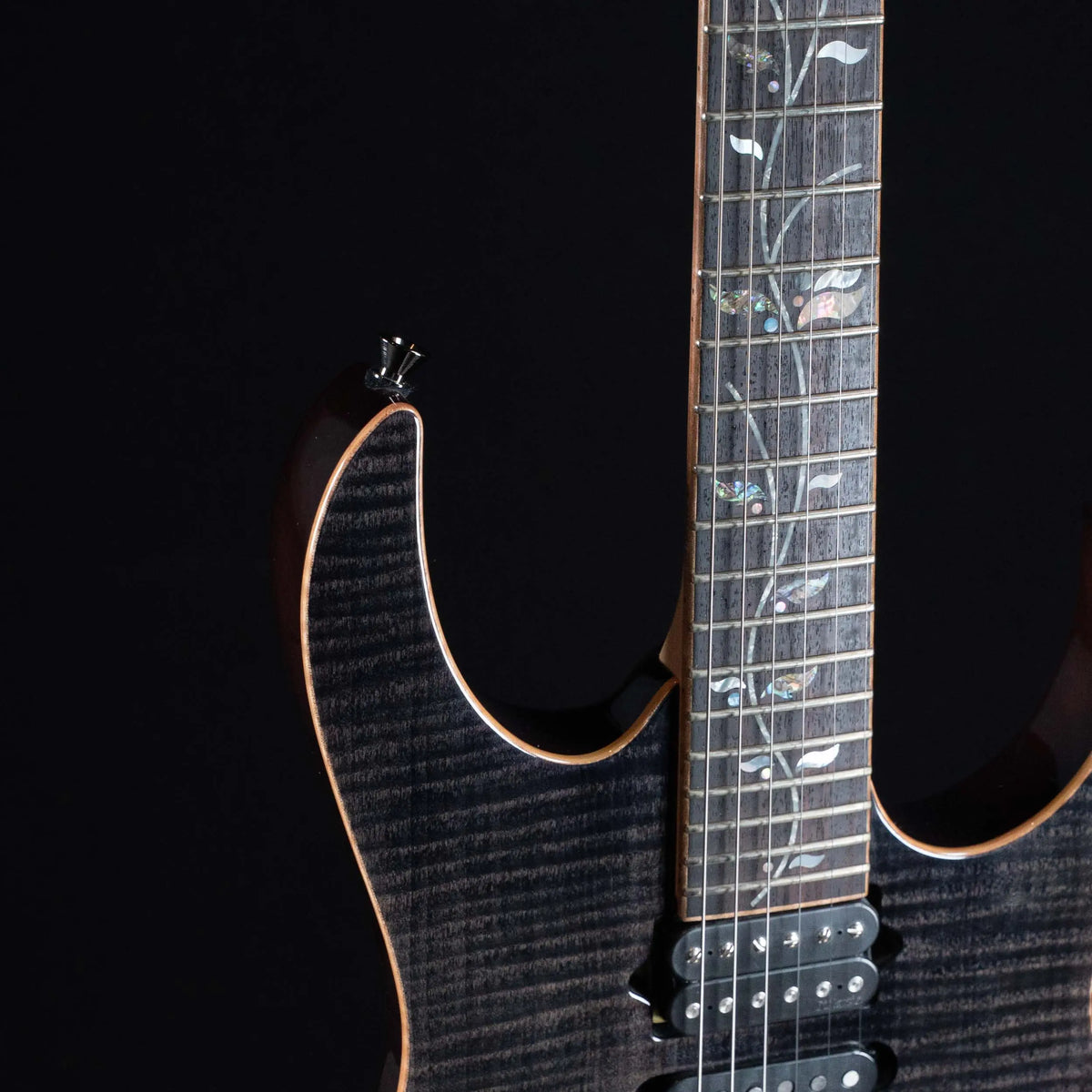 2011 Ibanez Limited Edition JCRG2011ZBOP Electric Guitar - Black Opal - 1 of 9 Ibanez