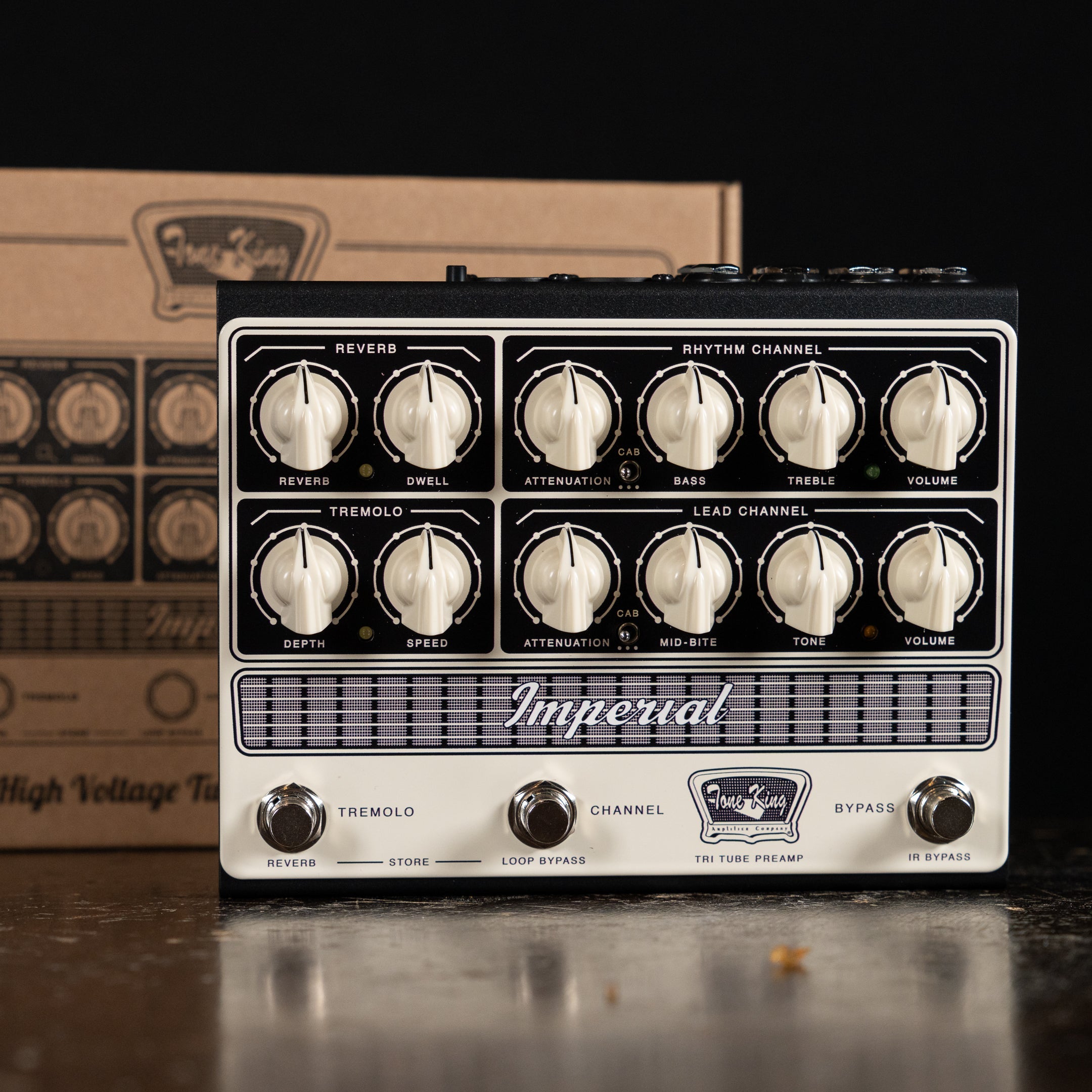 Tone King Imperial Tri-tube Preamp and DI Pedal Tone King