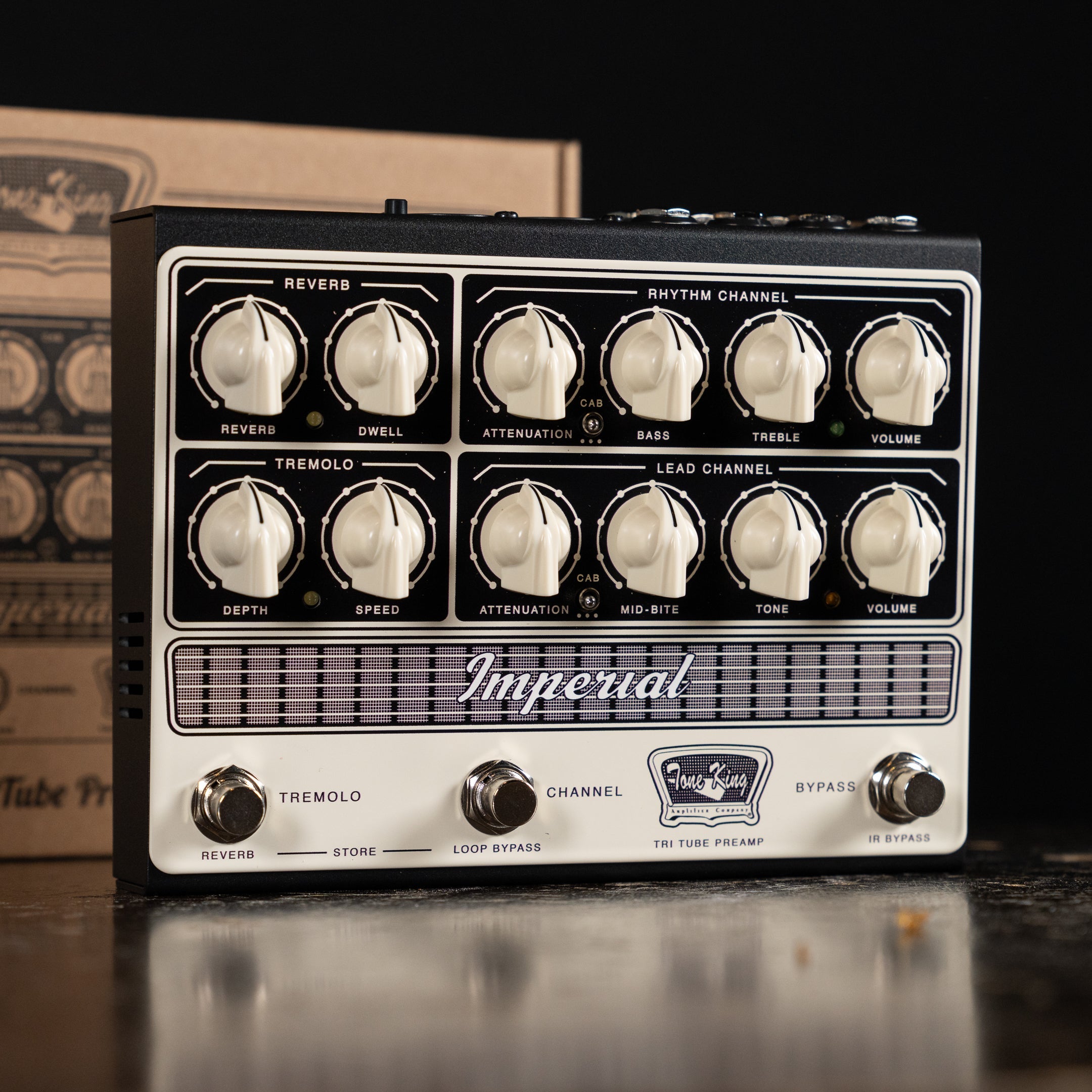 Tone King Imperial Tri-tube Preamp and DI Pedal Tone King