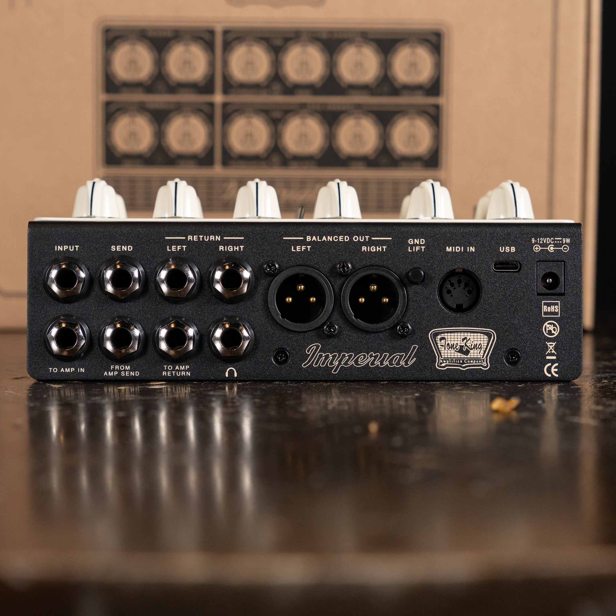 Tone King Imperial Tri-tube Preamp and DI Pedal Tone King