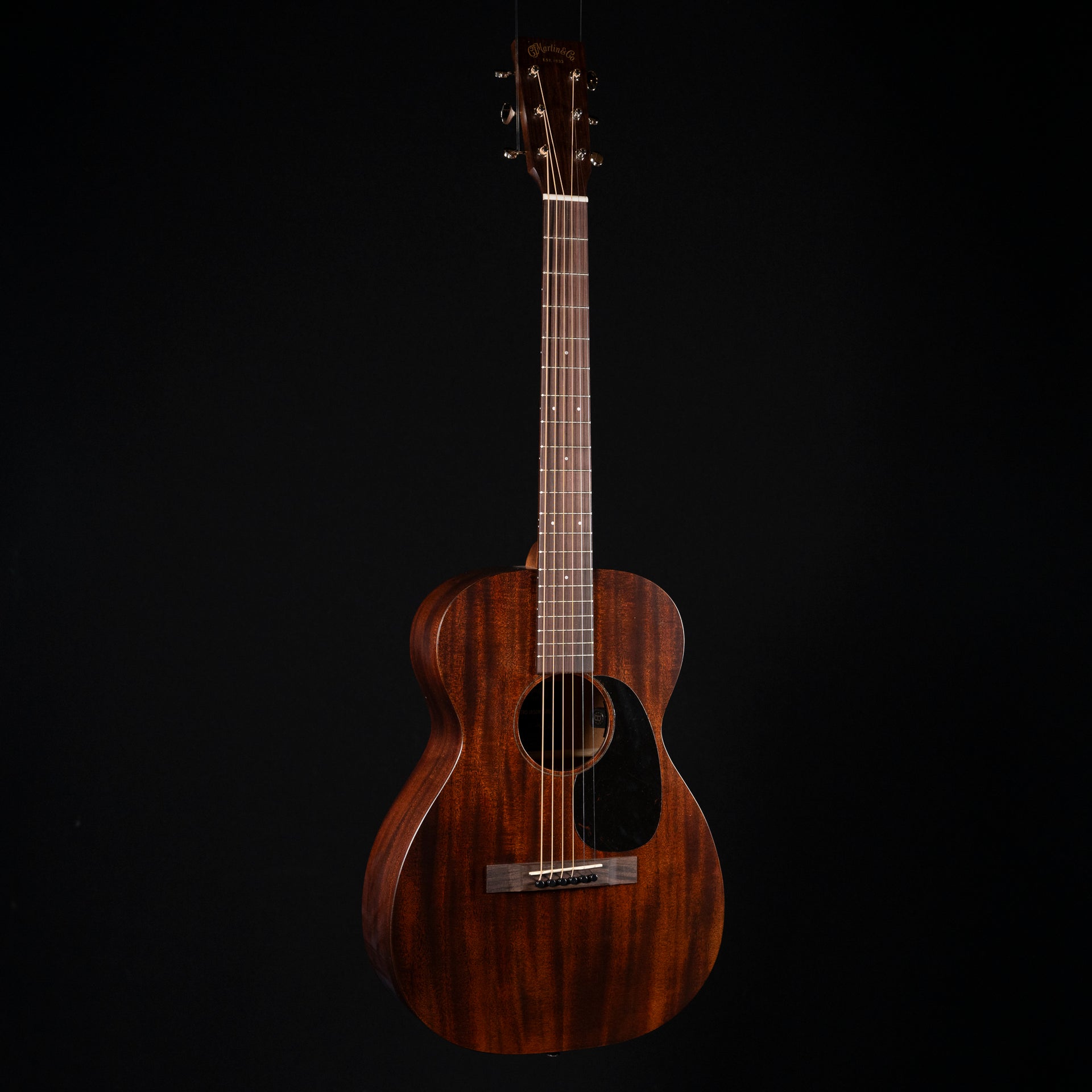 Martin 0-10E Retro Jason Isbell Acoustic/Electric Guitar - Dark Mahogany - Midwood Guitar