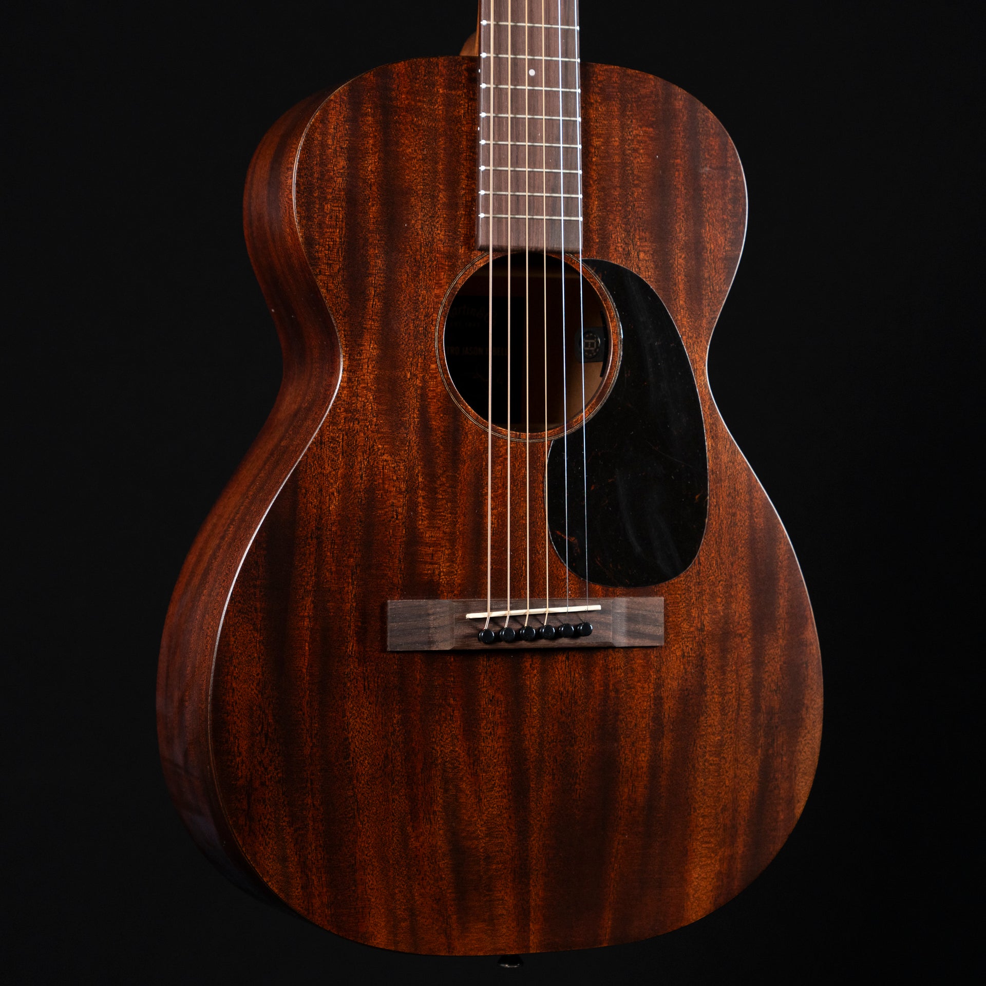 Martin 0-10E Retro Jason Isbell Acoustic/Electric Guitar - Dark Mahogany - Midwood Guitar