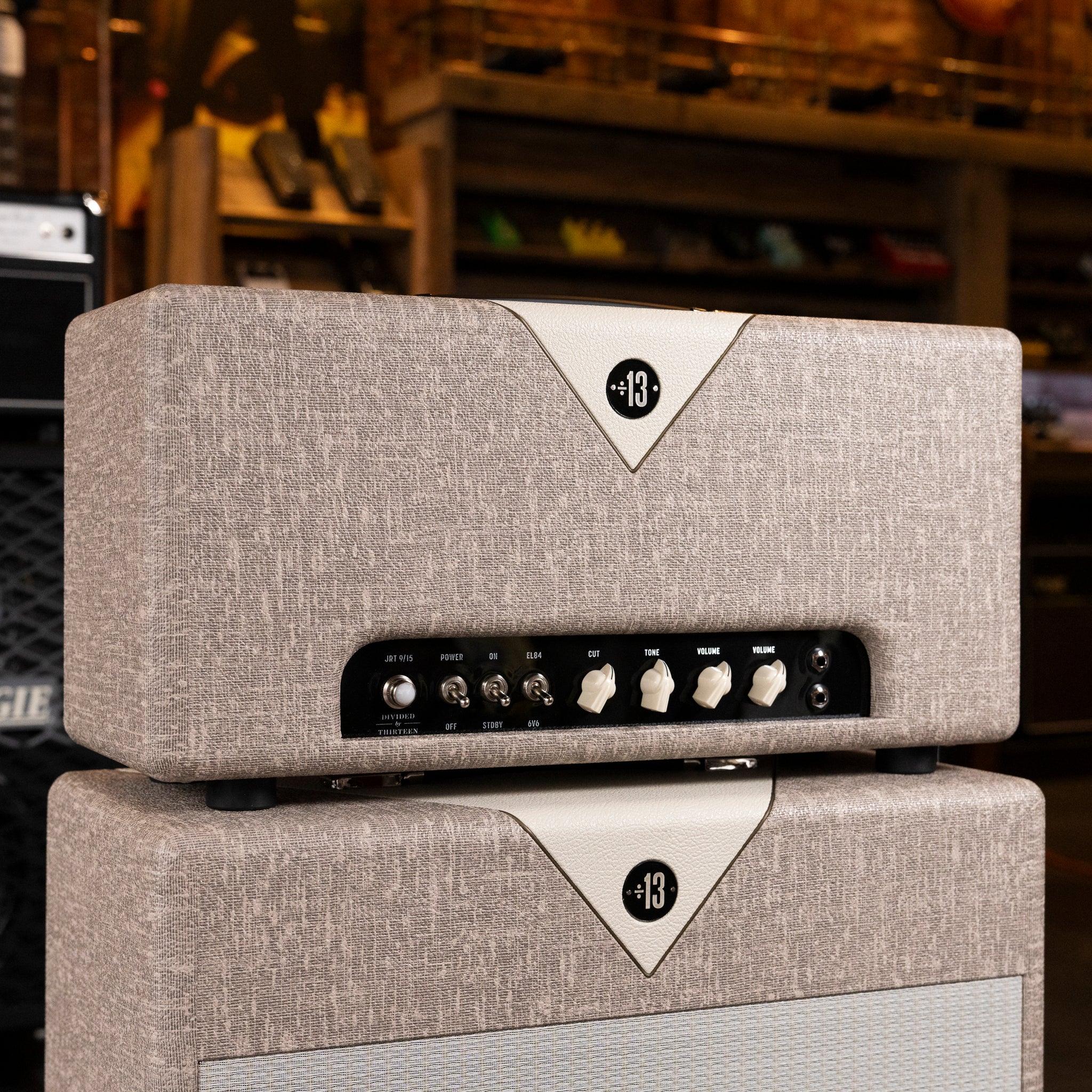 Divided by 13 JRT 9/15 Amplifier Head – Fawn w/ Ivory V Divided By 13